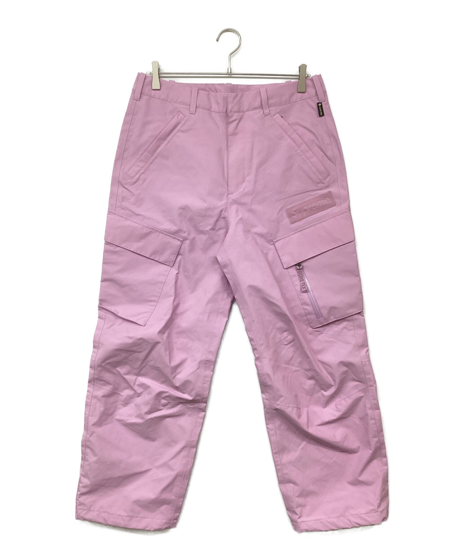 SUPREME (シュプリーム) GORE-TEX CARGO PANT ピンク サイズ:76cm (W30)