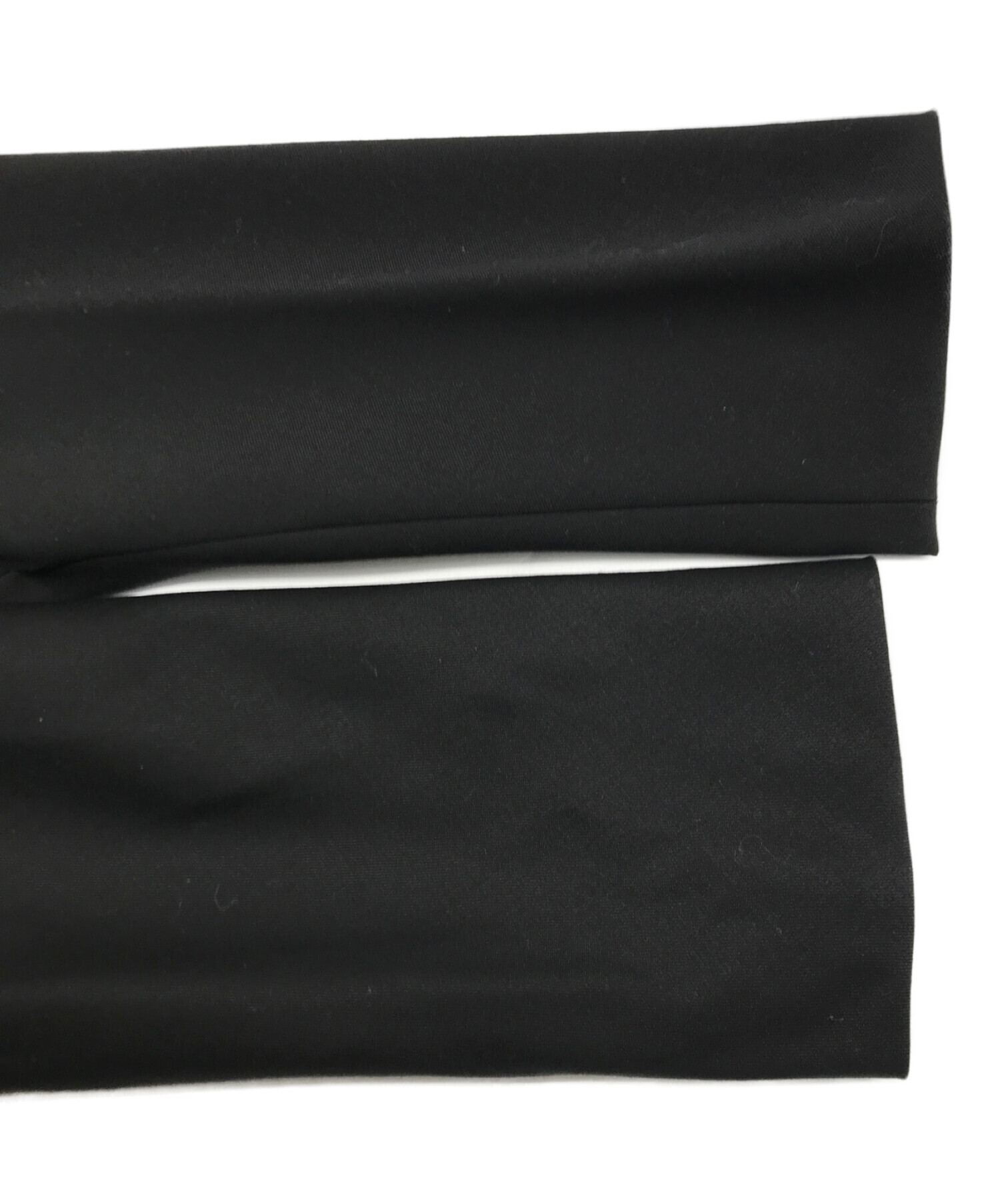 DRESSTERIOR (ドレステリア) フォーマルブラックノーカラージャケット ブラック サイズ:L (UK 40)