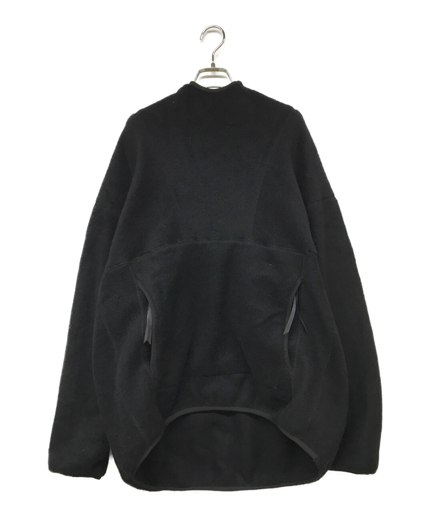 Graphpaper (グラフペーパー) Wool Fleece Hoodie ブラック サイズ:M