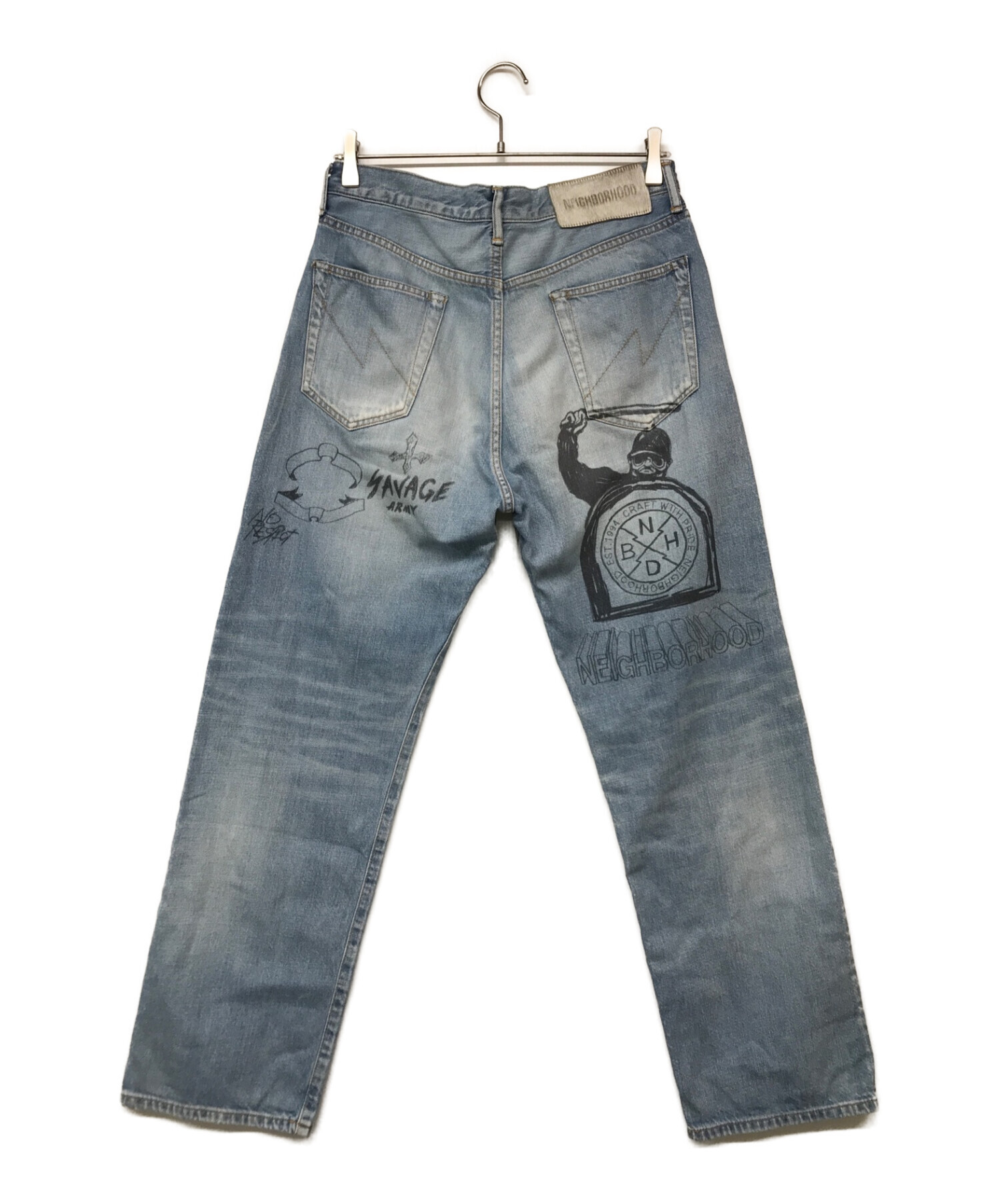 中古・古着通販】NEIGHBORHOOD (ネイバーフッド) FADE DENIM PANTS