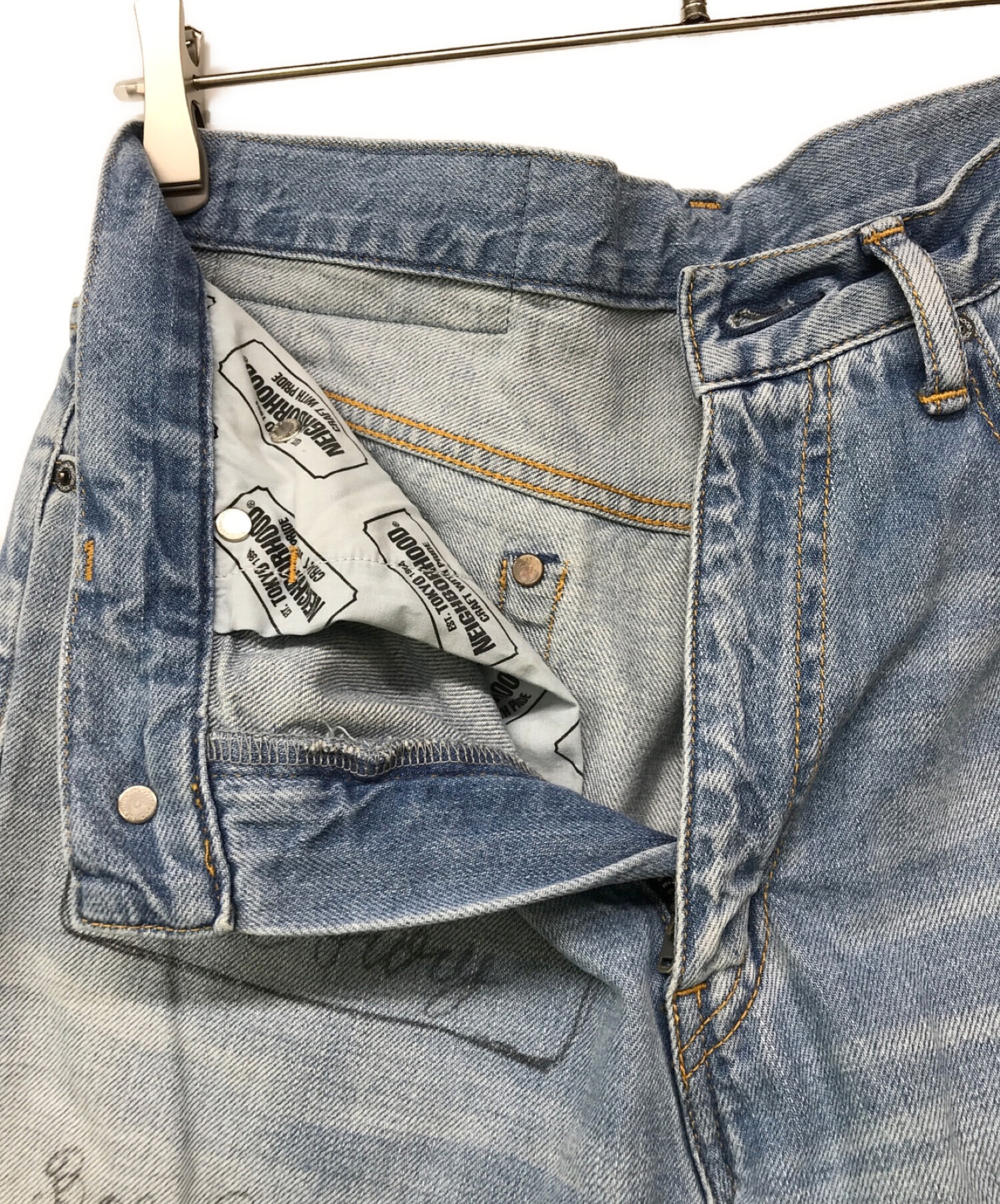 ネイバーフッド neighborhood FADE DENIM pants L-