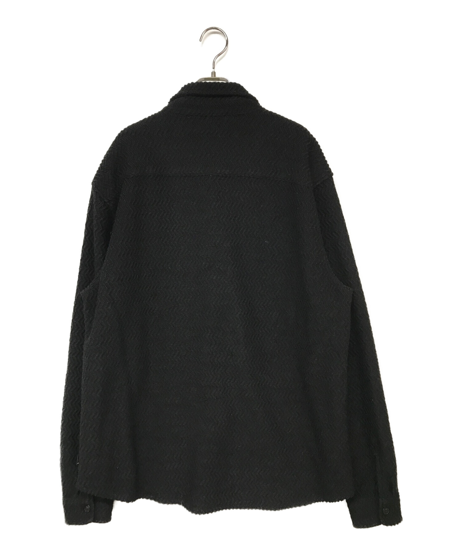 中古・古着通販】stussy (ステューシー) Textured Wool CPO LS Shirt