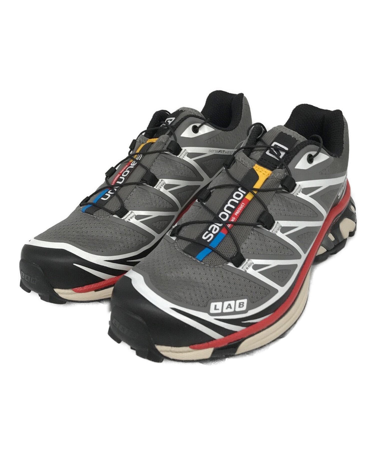 中古・古着通販】SALOMON (サロモン) XT-6/Pewter Black Aurora Red