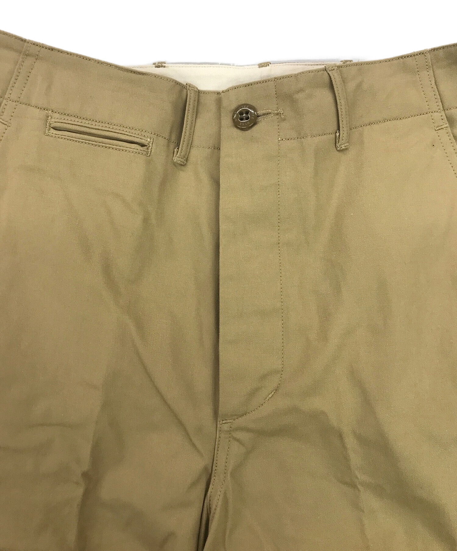 中古・古着通販】HYKE (ハイク) COTTON TWILL ARMY CHINOS / ツイル