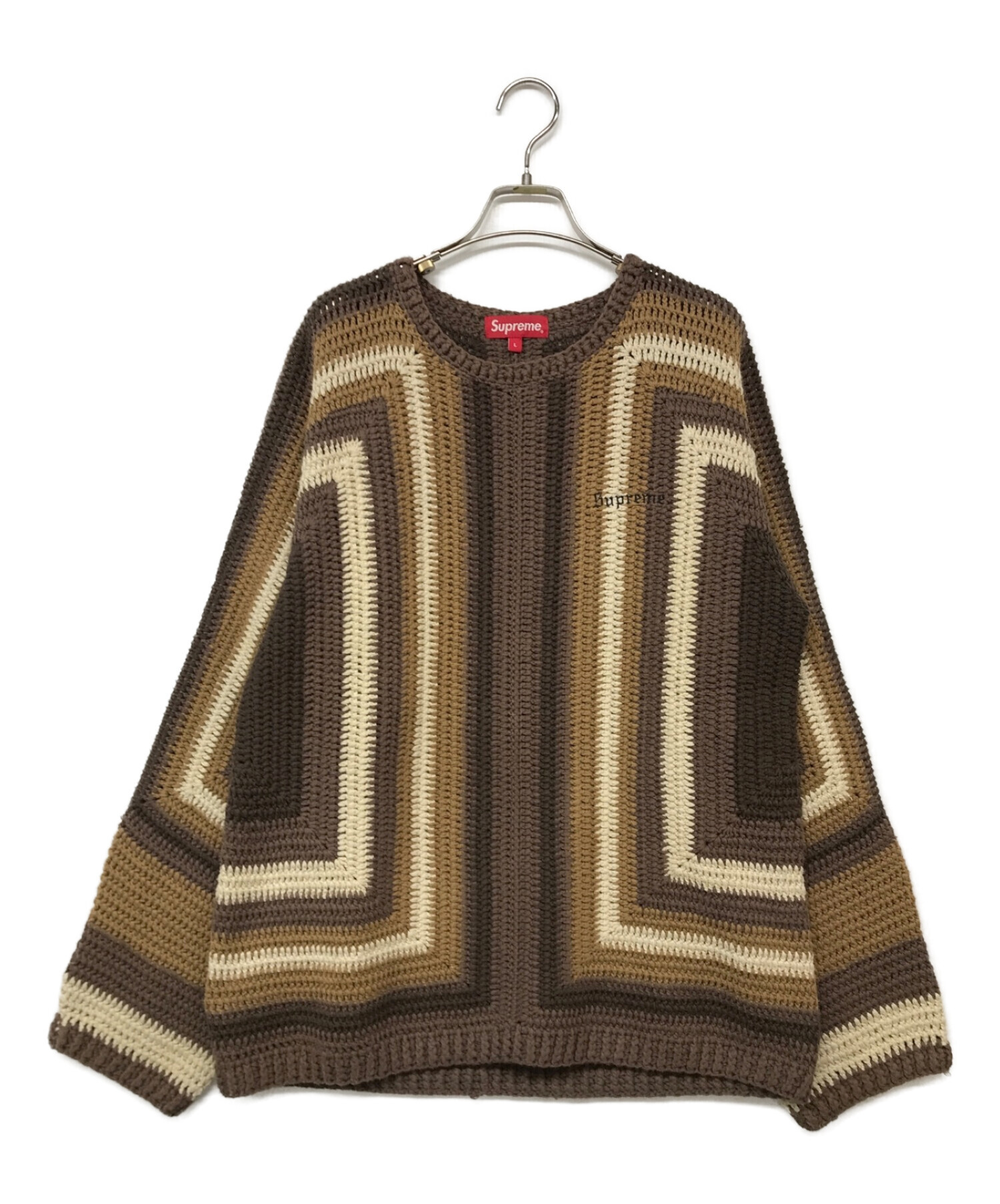新品Supreme Hand Crocheted Sweater Lサイズ | camillevieraservices.com