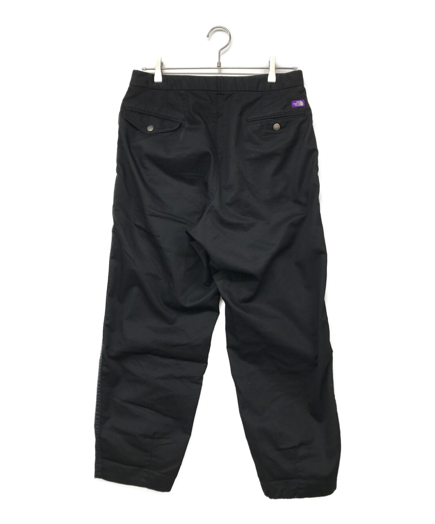 中古・古着通販】THE NORTHFACE PURPLELABEL (ザ・ノースフェイス パープルレーベル) Stretch Twill Wide  Tapered Pants/ストレッチツイルワイドテーパードパンツ ブラック サイズ:30｜ブランド・古着通販 トレファク公式【TREFAC  FASHION】スマホサイト