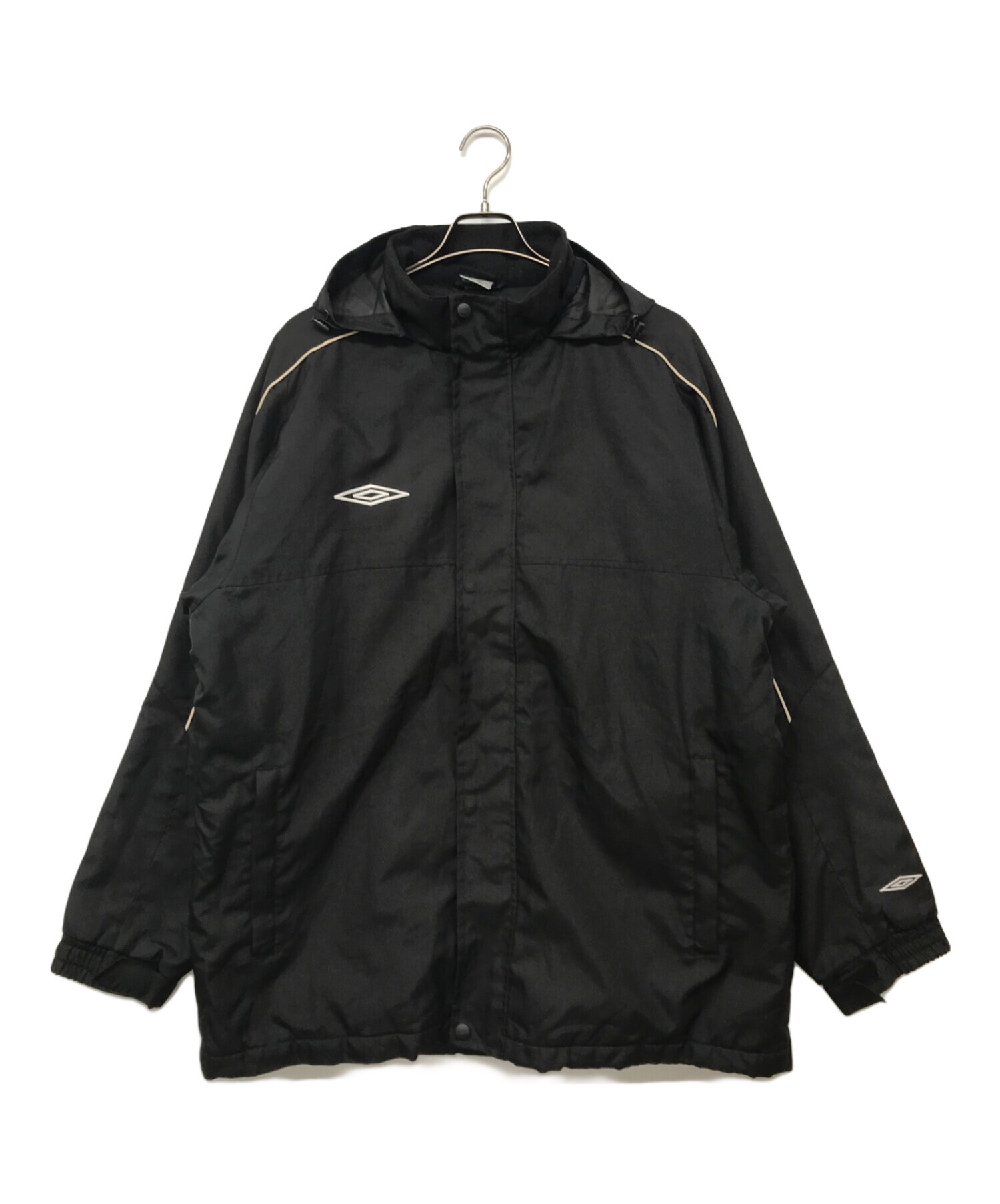 中古・古着通販】UMBRO (アンブロ) フーデッドジャケット ブラック 