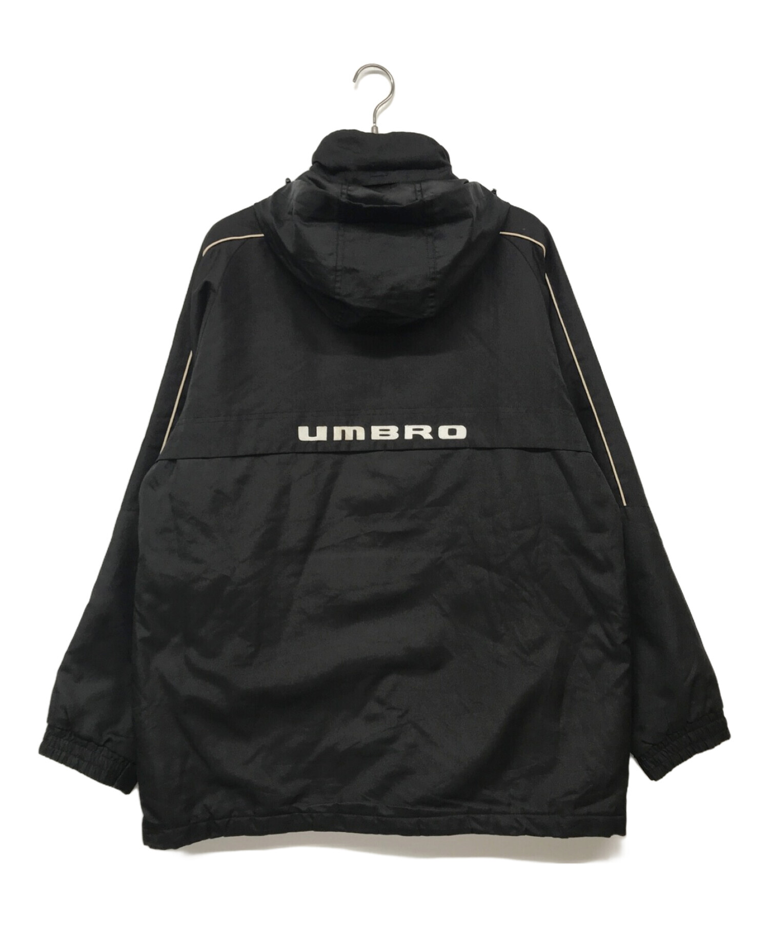 中古・古着通販】UMBRO (アンブロ) フーデッドジャケット ブラック 
