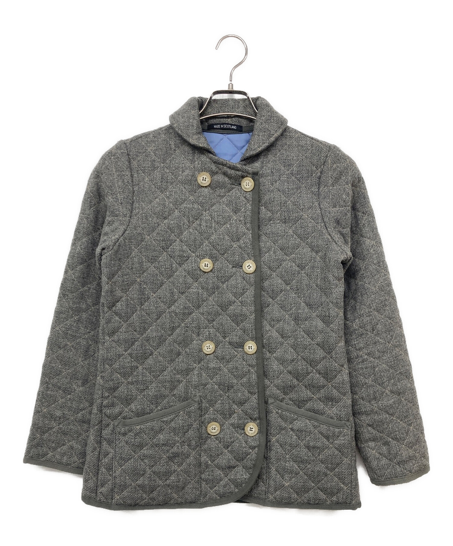 中古・古着通販】Traditional Weatherwear (トラディショナルウェザーウェア) キルティングジャケット グレー サイズ:32｜ブランド・古着通販  トレファク公式【TREFAC FASHION】スマホサイト