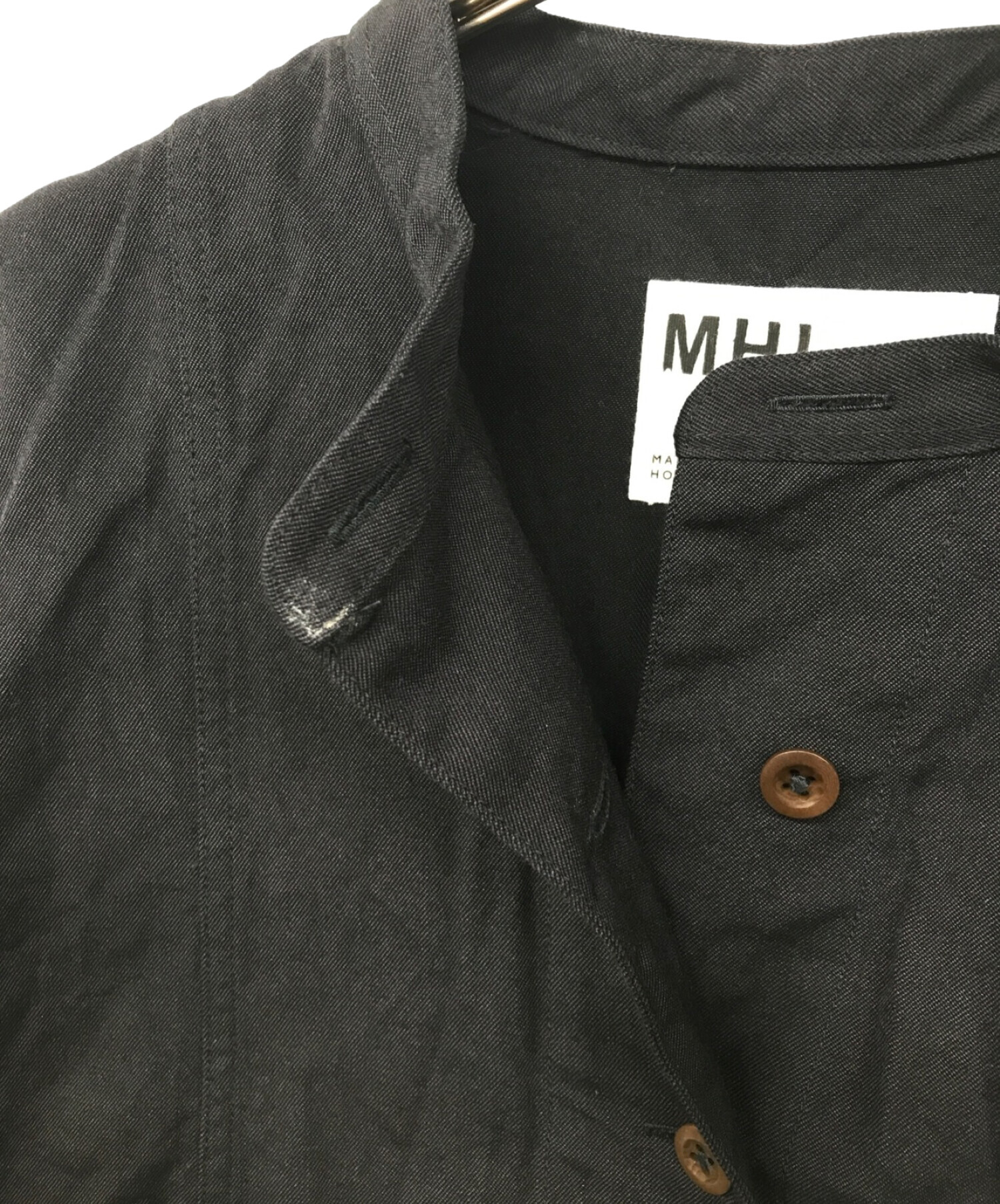 中古・古着通販】MHL (エムエイチエル) COTTON WOOL TWILLワンピース