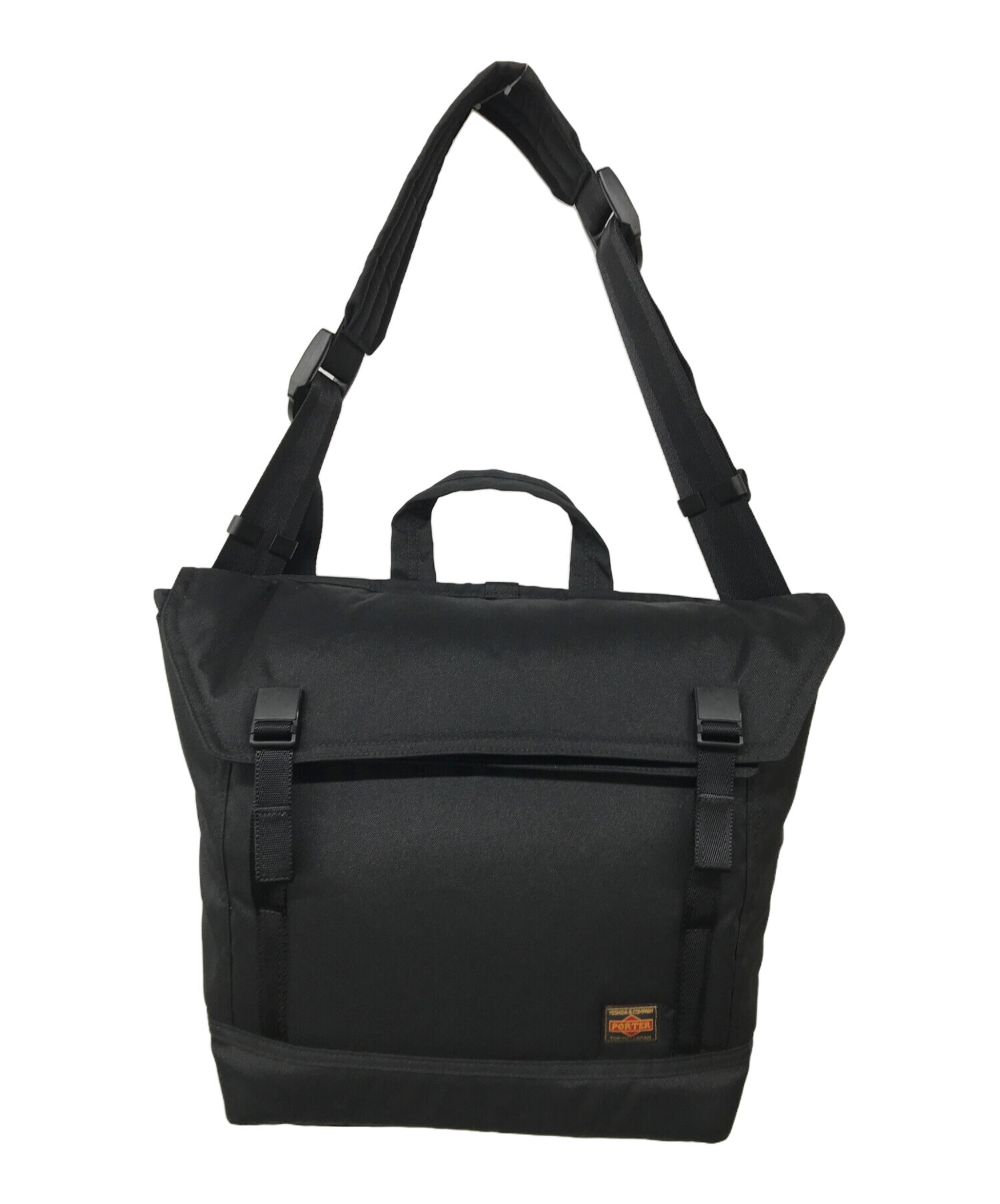 PORTER (ポーター) PARKER/2WAY MESSENGER BAG/メッセンジャーバッグ ブラック