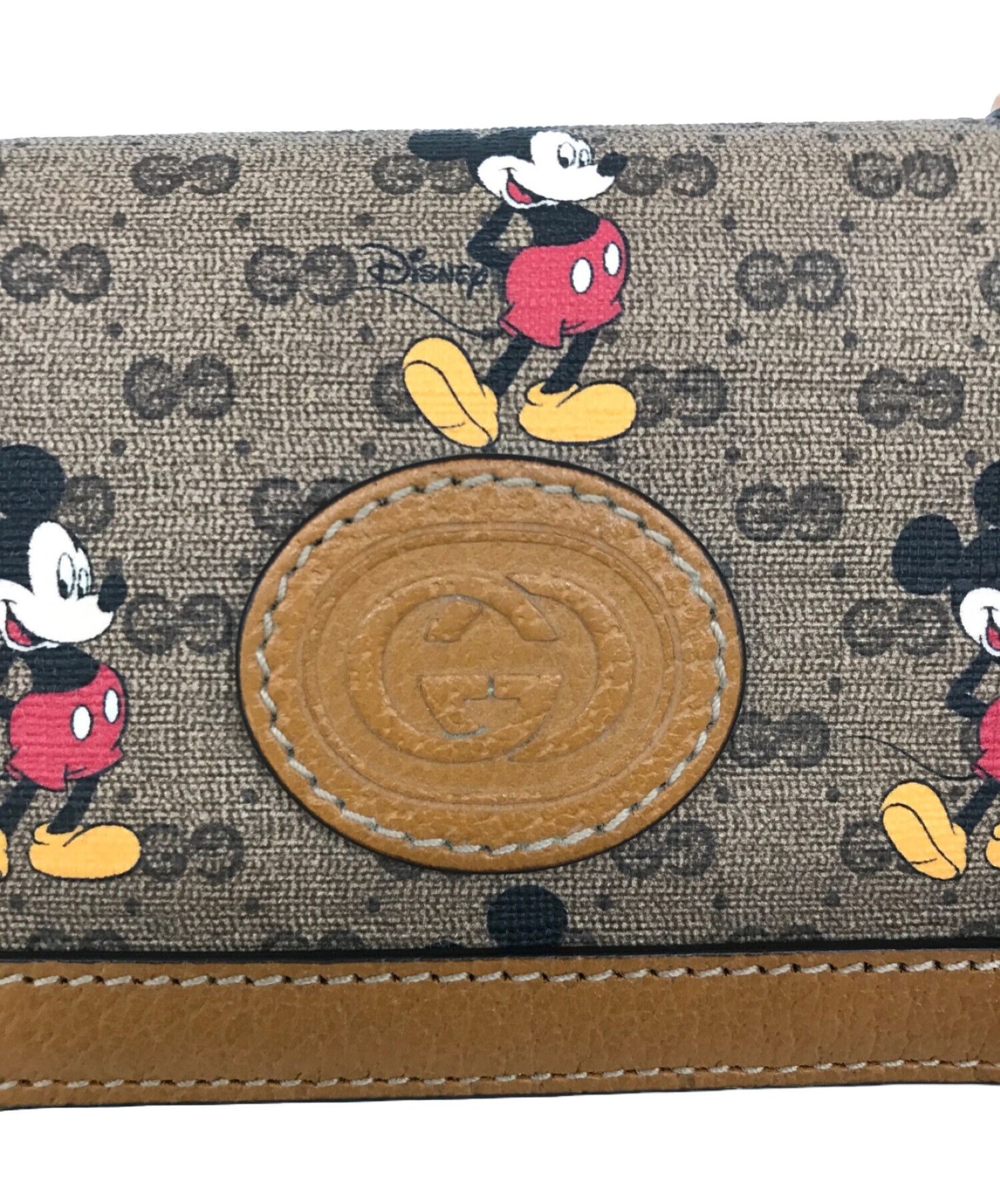 GUCCI (グッチ) DISNEY (ディズニー) コンパクトウォレット