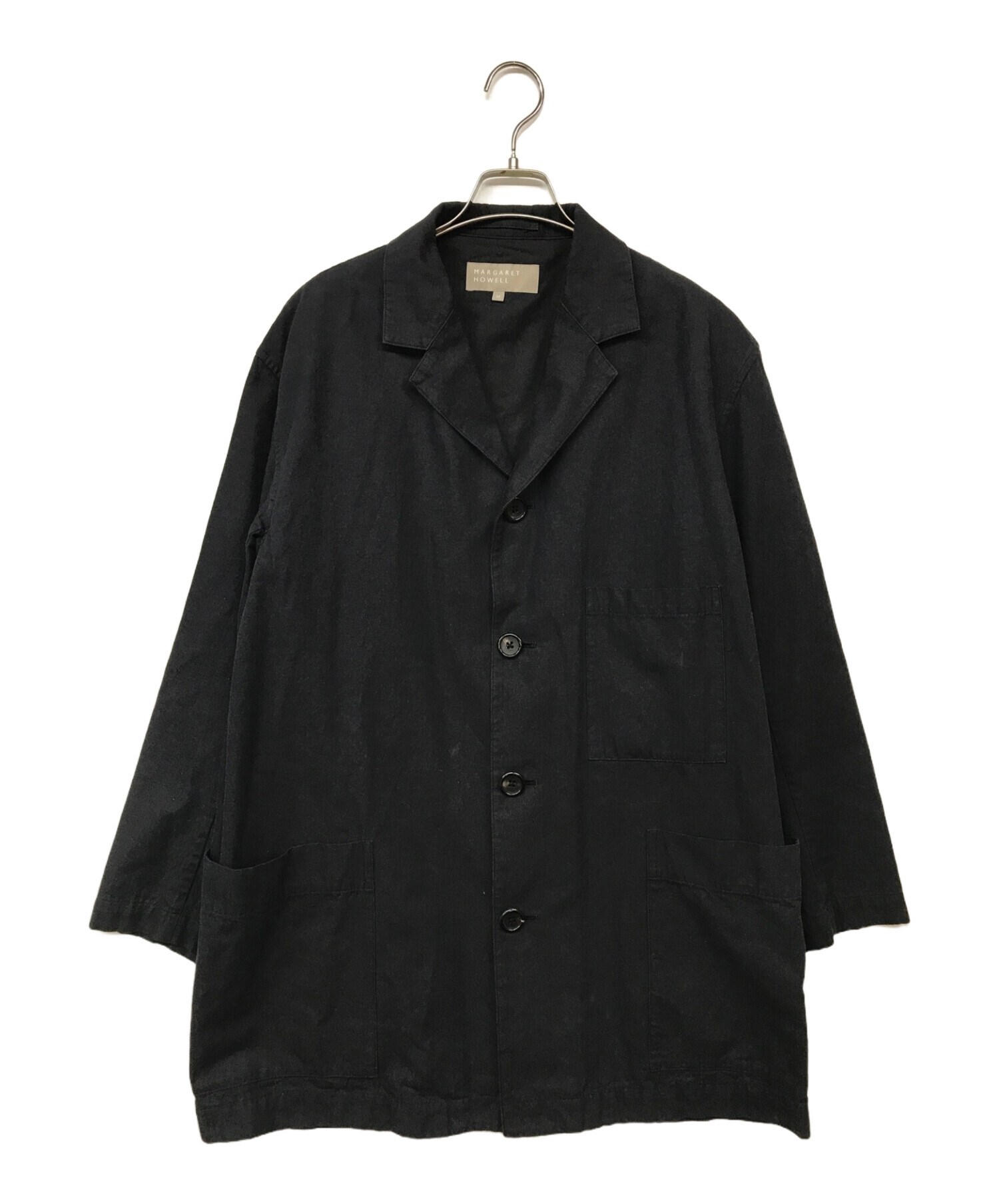 中古・古着通販】MARGARET HOWELL (マーガレットハウエル) COTTON LINEN LIGHTWEIGHT TWILL ブラック サイズ :Ｍ｜ブランド・古着通販 トレファク公式【TREFAC FASHION】スマホサイト