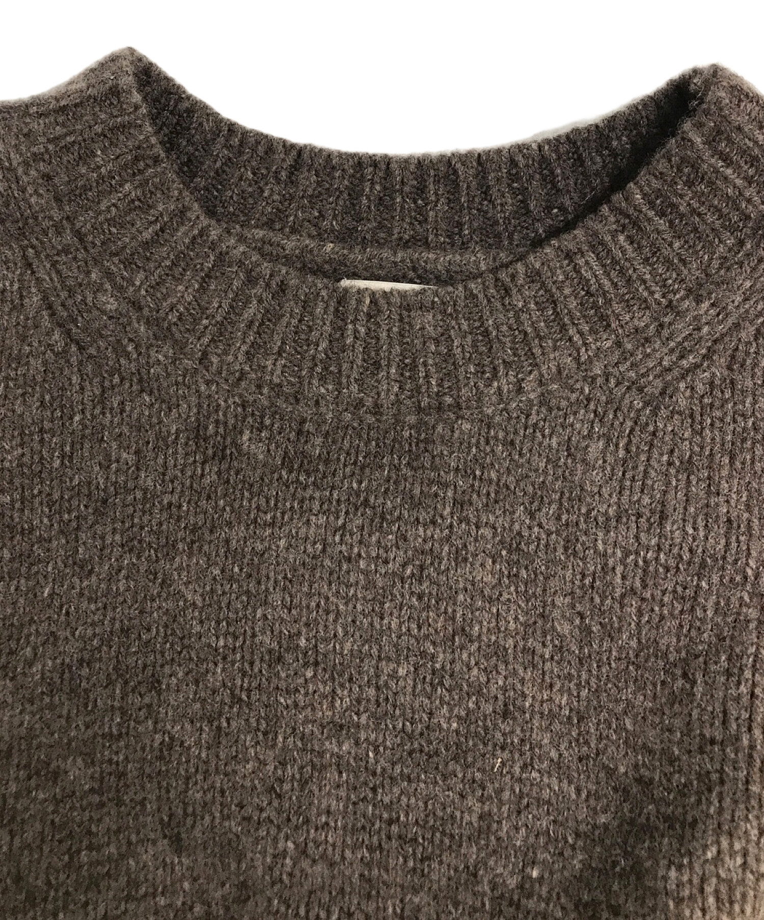 中古・古着通販】STEVEN ALAN (スティーブンアラン) ハミルトンラムズウール モックネック ニット ブラウン  サイズ:XL｜ブランド・古着通販 トレファク公式【TREFAC FASHION】スマホサイト