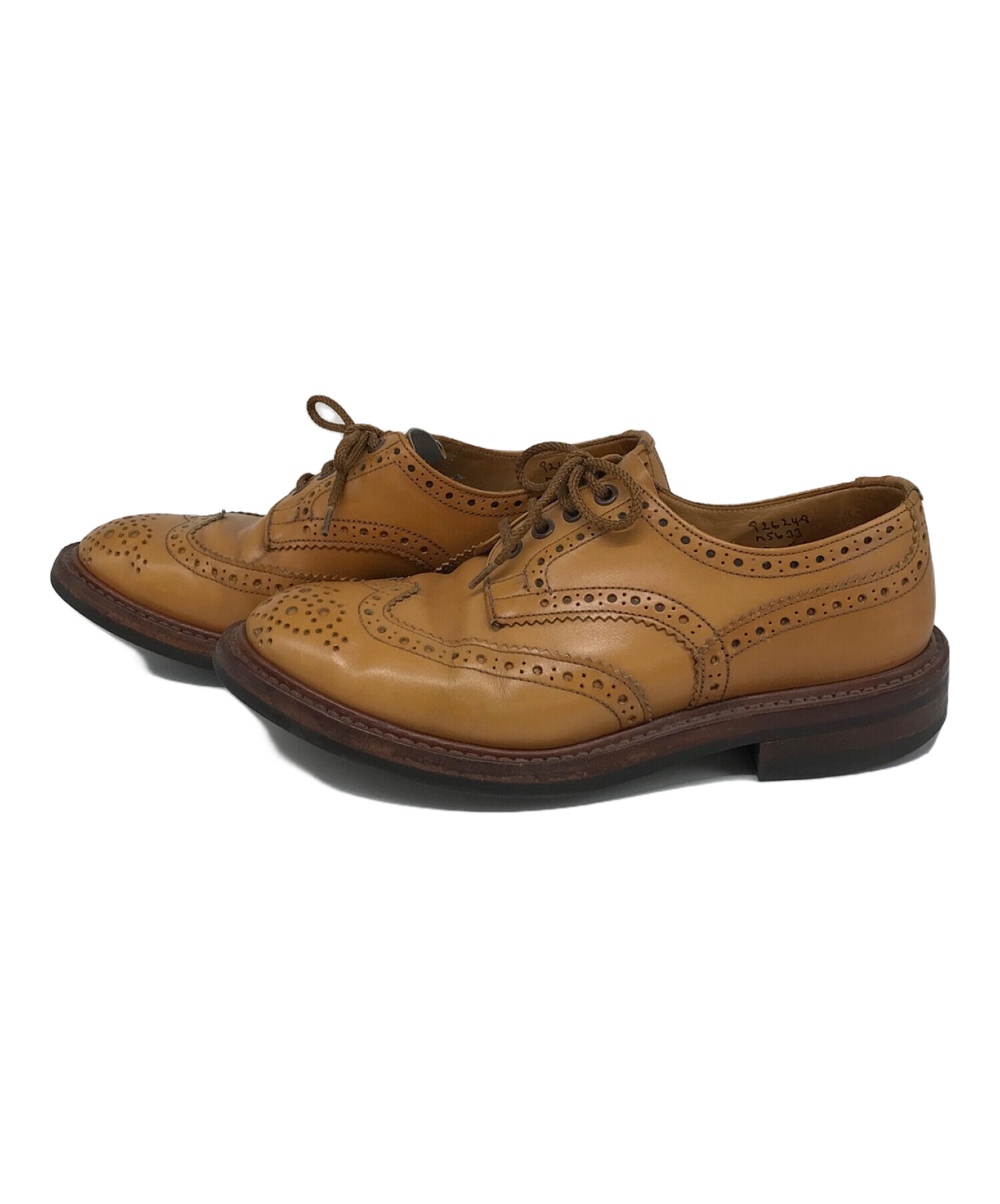 Tricker's (トリッカーズ) ウィングチップシューズ ブラウン サイズ:7