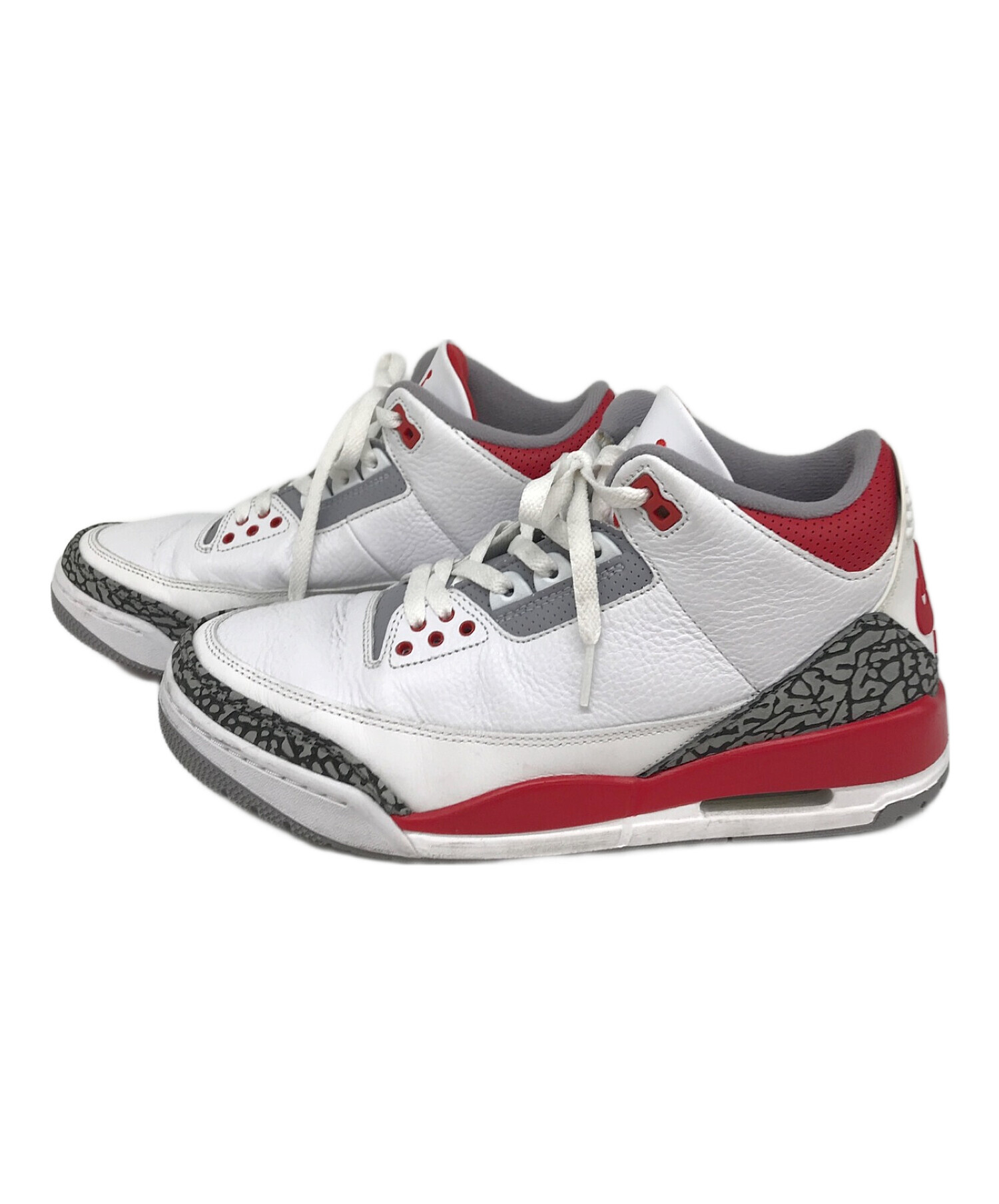 中古・古着通販】NIKE (ナイキ) Air Jordan 3 Retro ホワイト サイズ:27.5cm｜ブランド・古着通販  トレファク公式【TREFAC FASHION】スマホサイト