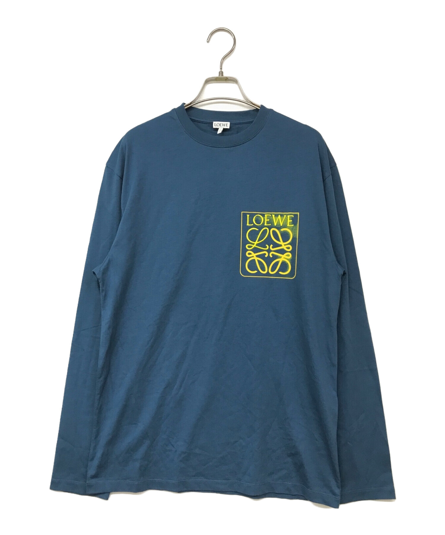 中古・古着通販】LOEWE (ロエベ) Anagram Fake Pocket T-Shirt ネイビー サイズ:S 未使用品｜ブランド・古着通販  トレファク公式【TREFAC FASHION】スマホサイト