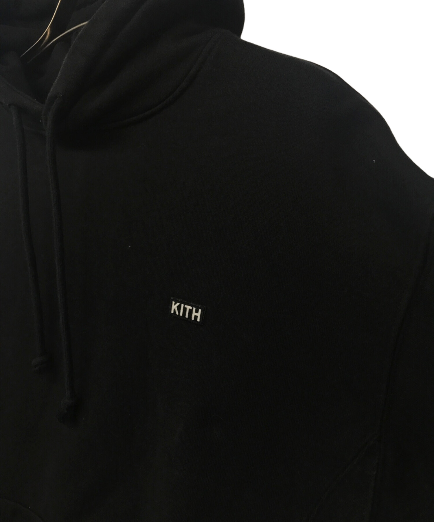 中古・古着通販】KITH (キス) プルオーバーパーカー ブラック サイズ:M｜ブランド・古着通販 トレファク公式【TREFAC  FASHION】スマホサイト