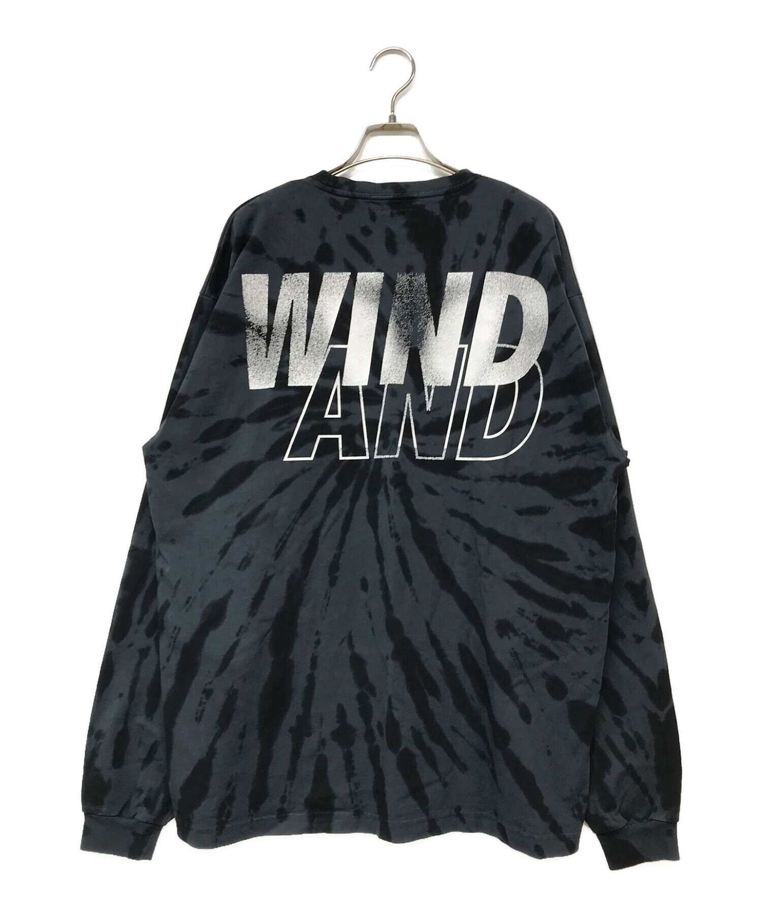 中古・古着通販】WIND AND SEA (ウィンダンシー) タイダイカットソー ダークグレー サイズ:XL｜ブランド・古着通販  トレファク公式【TREFAC FASHION】スマホサイト