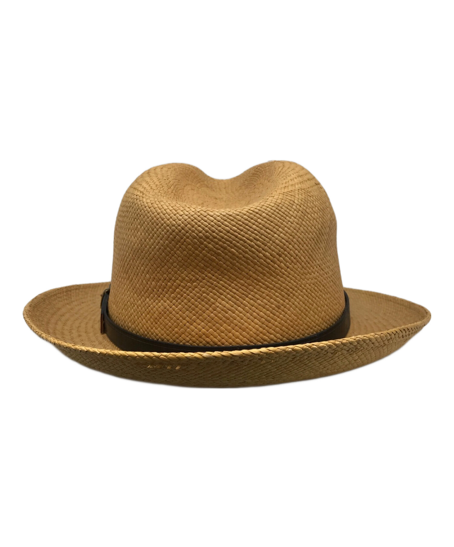 GENUINE PANAMA HAT (ジェニュインパナマハット) 帽子 ベージュ サイズ:L/XL