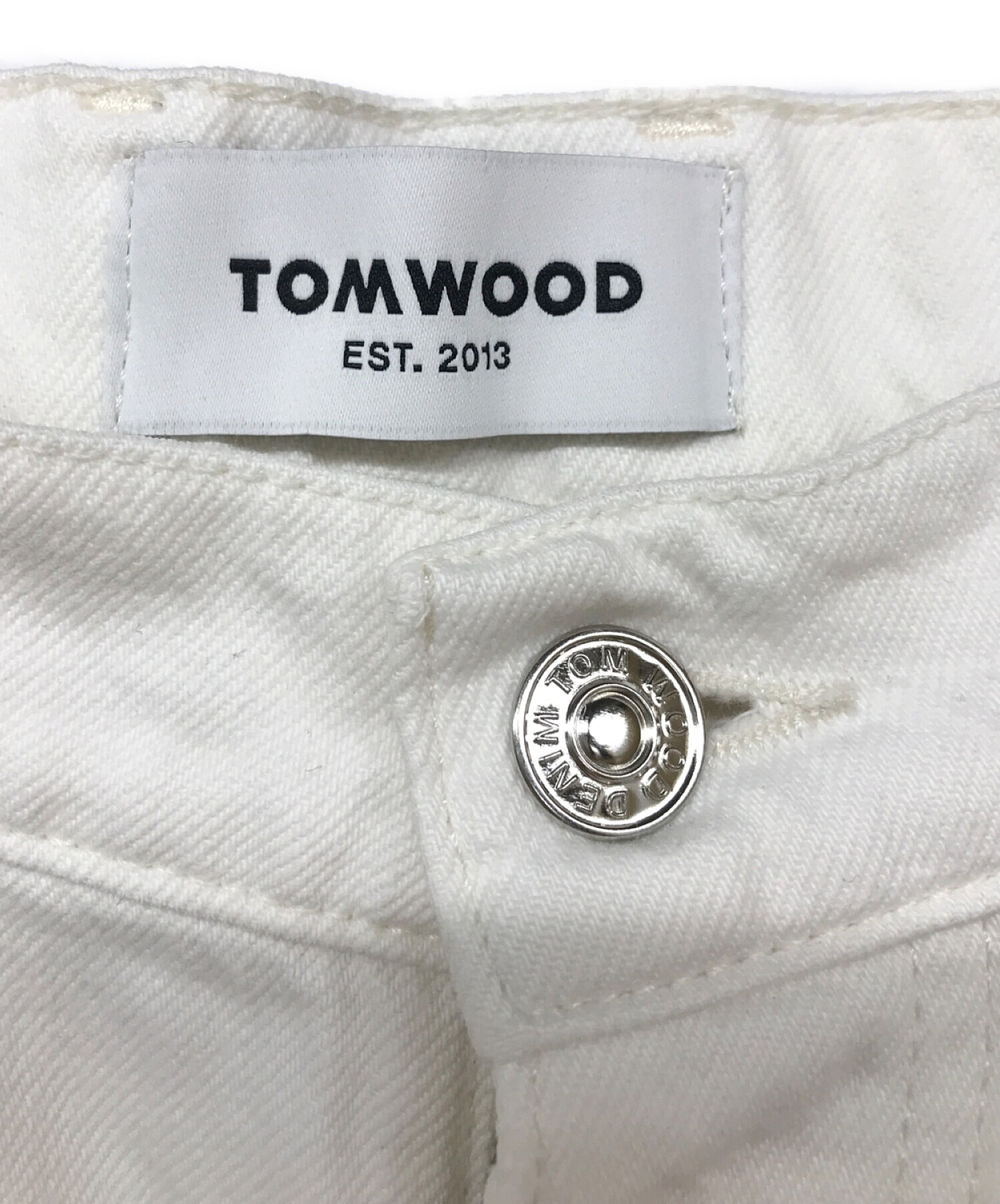 中古・古着通販】TOM WOOD (トムウッド) ルーズデニムパンツ ホワイト サイズ:76cm (W30)｜ブランド・古着通販  トレファク公式【TREFAC FASHION】スマホサイト