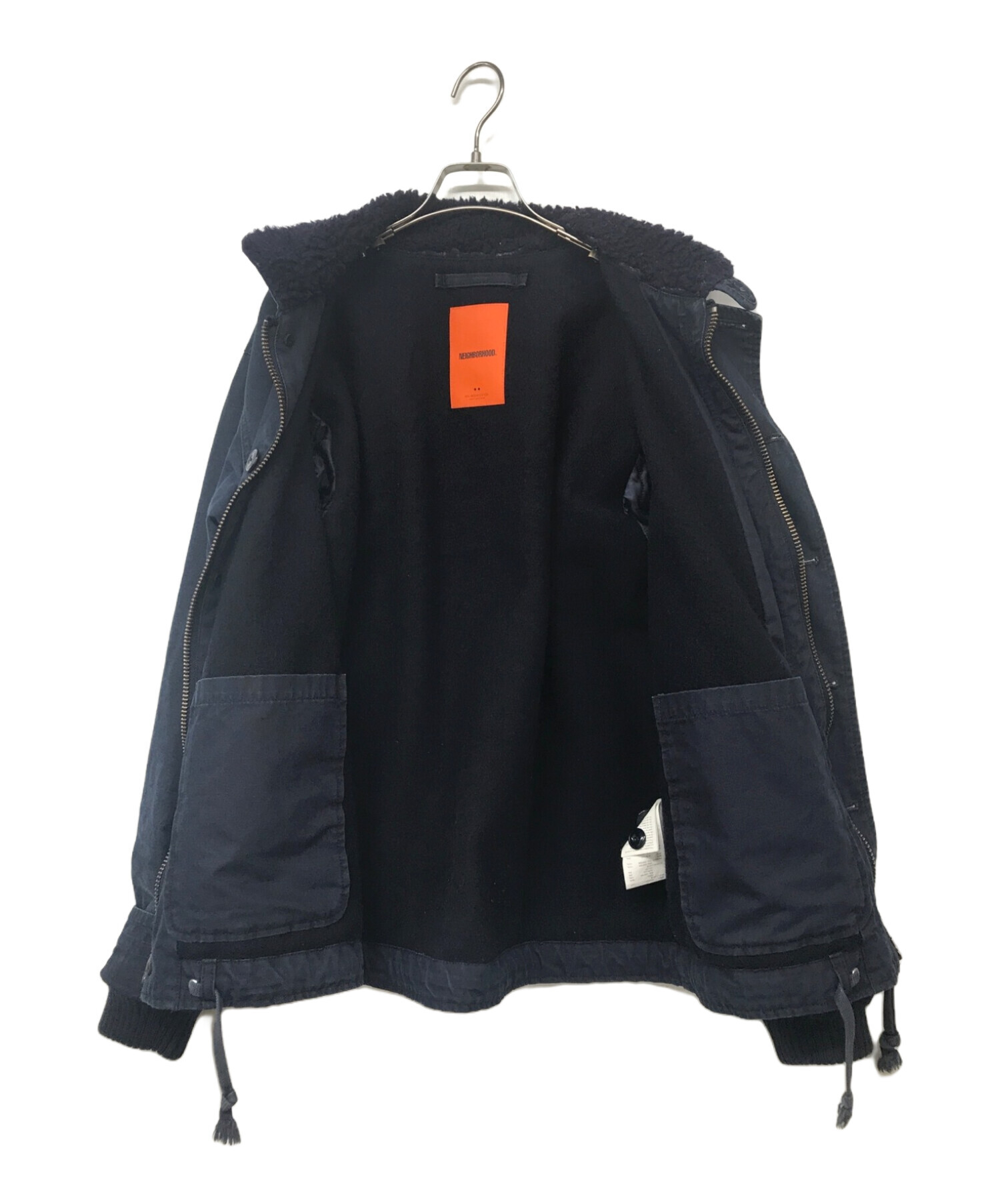 中古・古着通販】NEIGHBORHOOD (ネイバーフッド) N-1D / C-JKT ネイビー サイズ:M｜ブランド・古着通販  トレファク公式【TREFAC FASHION】スマホサイト