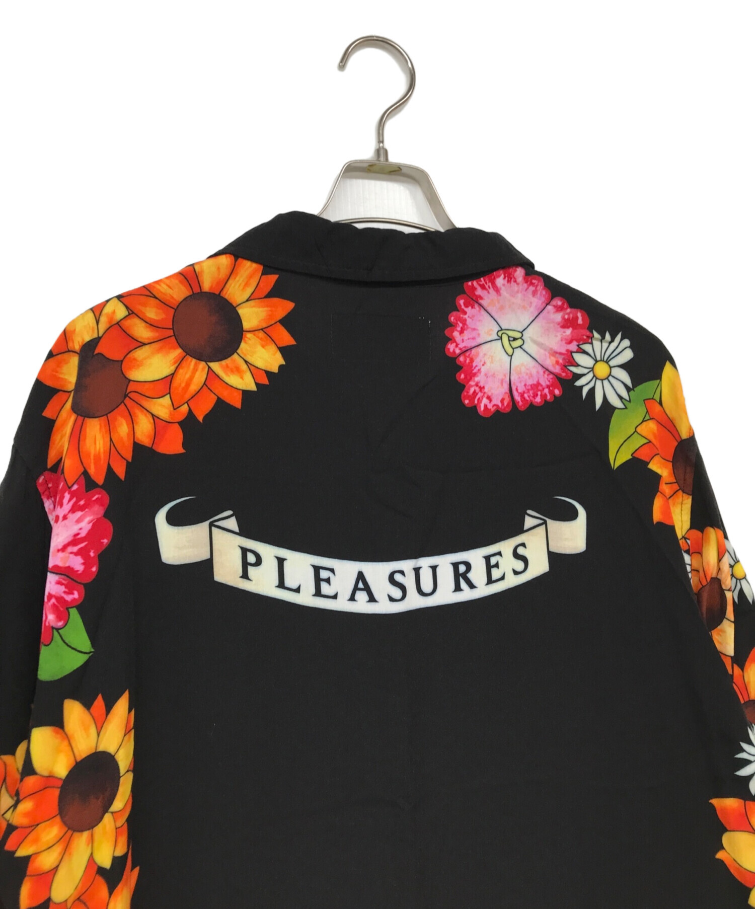 中古・古着通販】PLEASURES (プレジャーズ) アロハシャツ ブラック サイズ:L｜ブランド・古着通販 トレファク公式【TREFAC  FASHION】スマホサイト