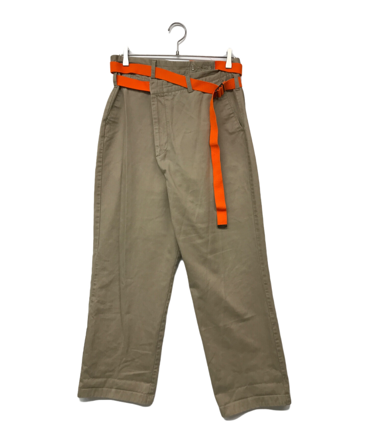 中古・古着通販】MAISON EUREKA (メゾンエウレカ) VINTAGE REWORK CHINOS ベージュ サイズ:Ｆ｜ブランド・古着通販  トレファク公式【TREFAC FASHION】スマホサイト