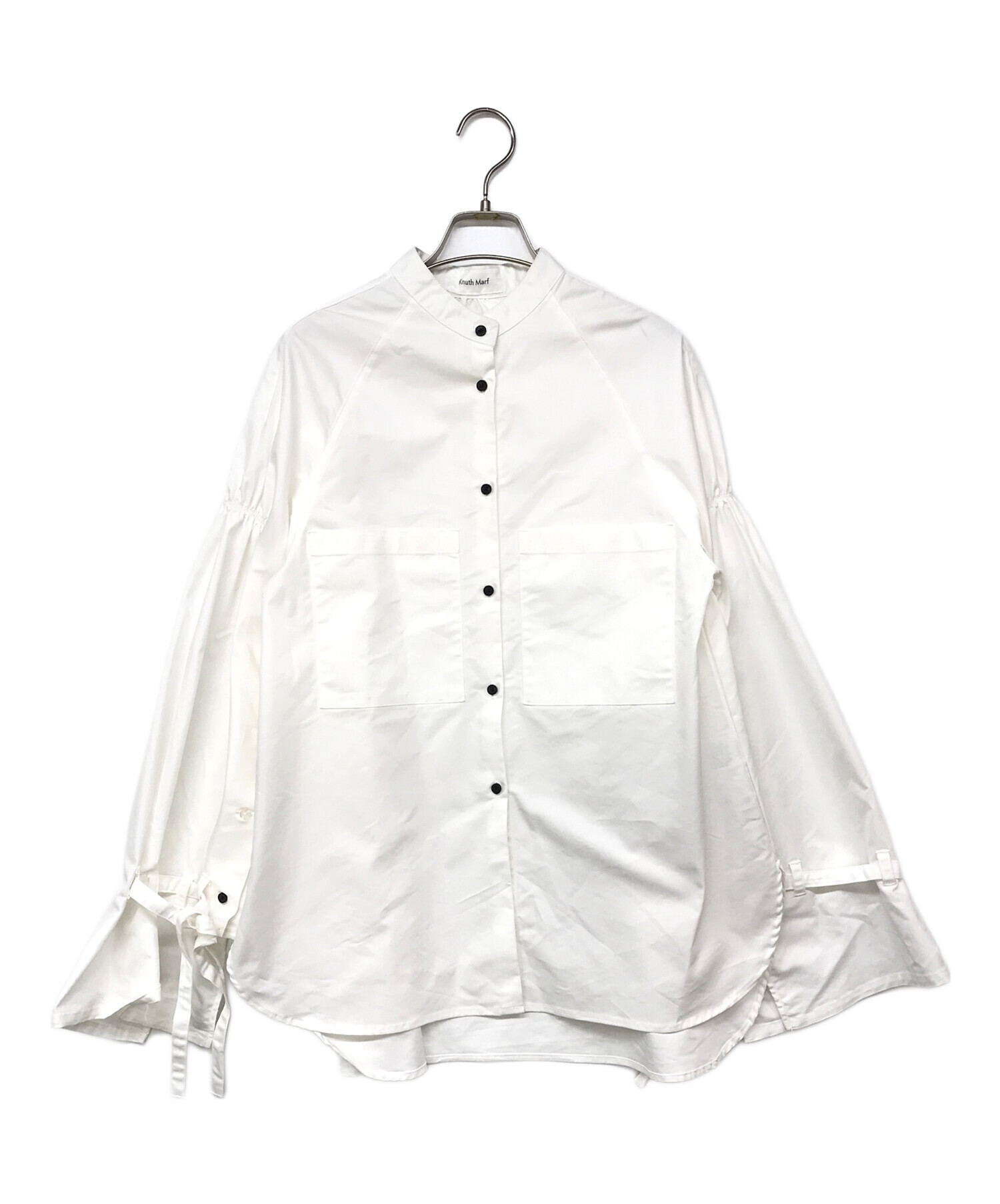 KNUTH MARF (クヌースマーフ) unique lady shirt blouse/ユニーク レディ シャツブラウス ホワイト サイズ:F