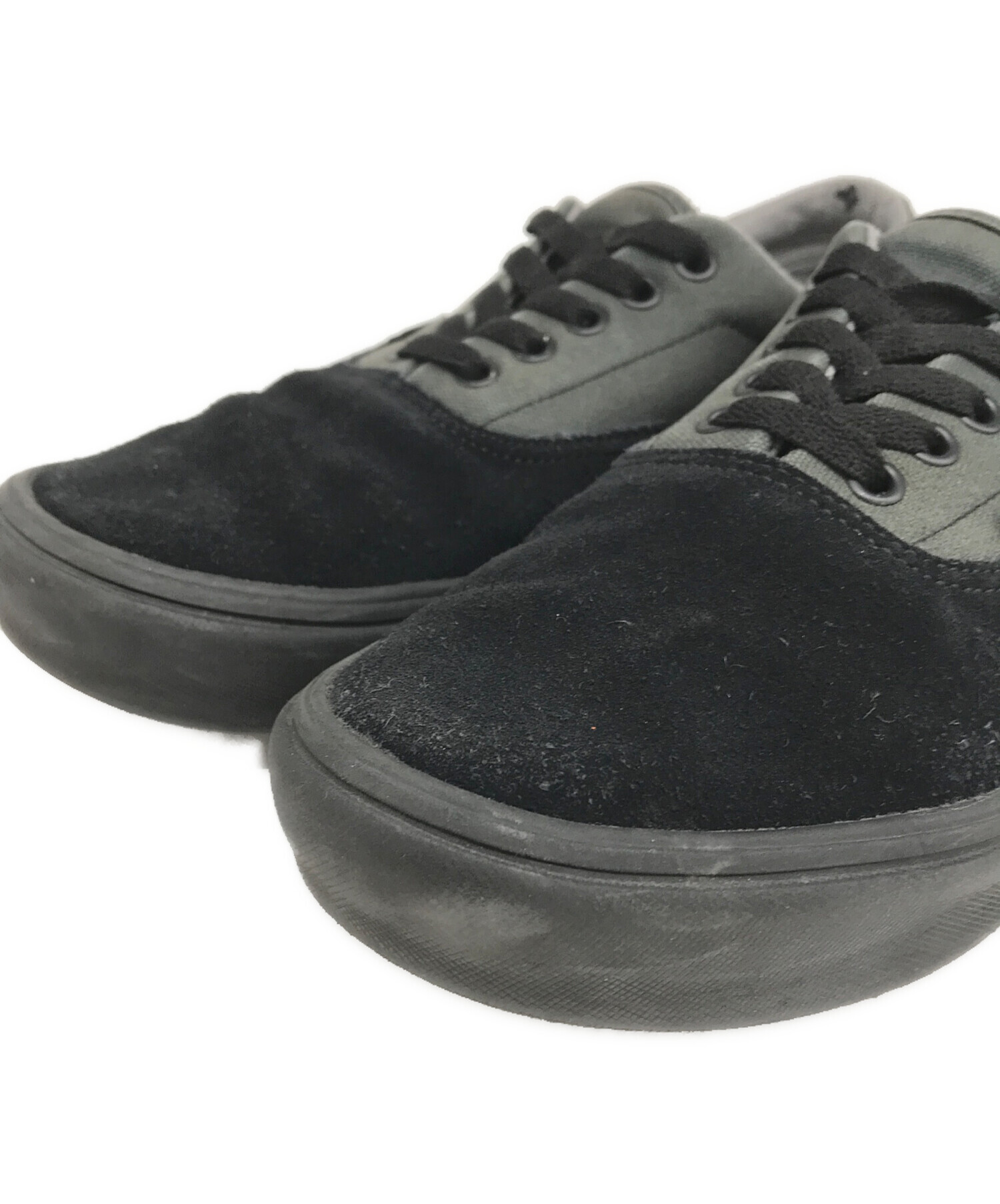 VANS (バンズ) NEIGHBORHOOD (ネイバーフッド) ComfyCush Sk8-Hi/Era/ローカットスニーカー ブラック  サイズ:27.5