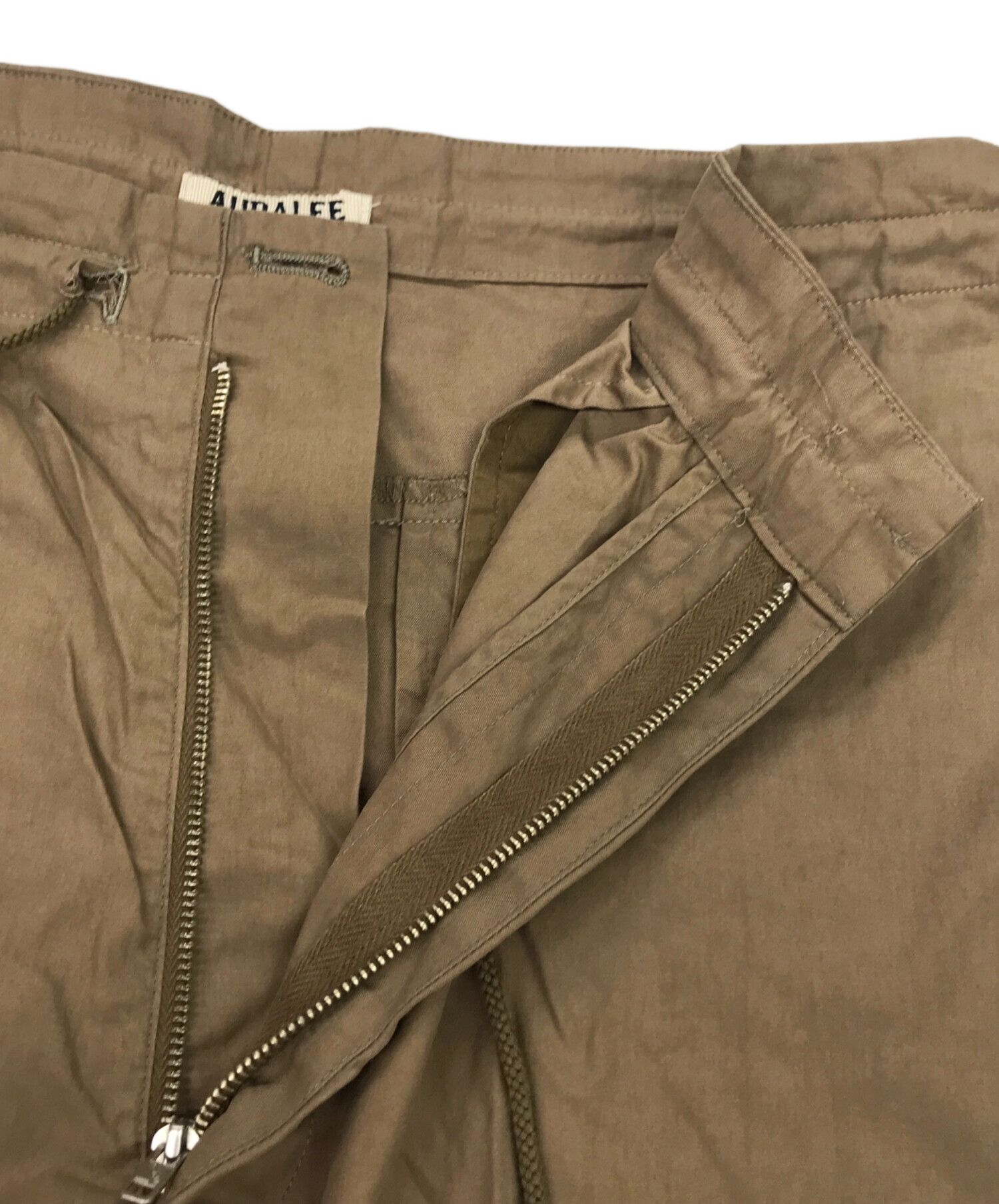 中古・古着通販】AURALEE (オーラリー) Washed Finx Twill Easy Wide Pants/イージーパンツ  ブラウン｜ブランド・古着通販 トレファク公式【TREFAC FASHION】スマホサイト