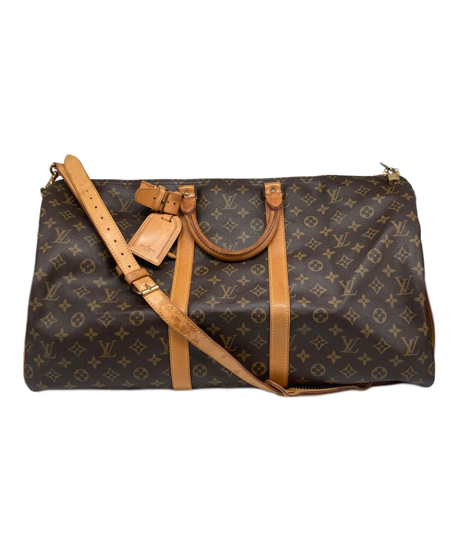 中古・古着通販】LOUIS VUITTON (ルイ ヴィトン) ボストンバッグ カーキ｜ブランド・古着通販 トレファク公式【TREFAC  FASHION】スマホサイト