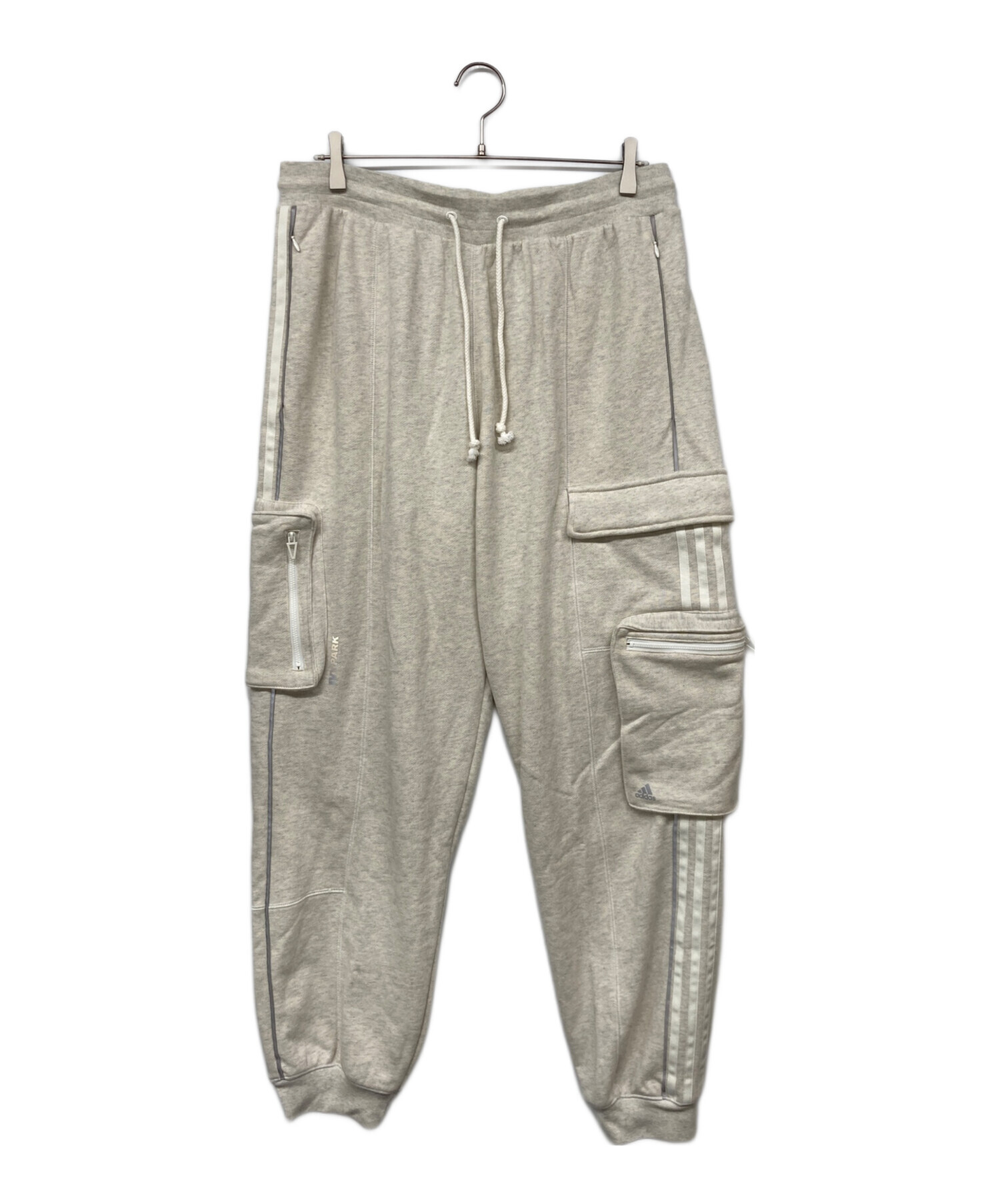 adidas (アディダス) Ivy Park Cargo Sweat Pant/カーゴスウェットパンツ グレー サイズ:L