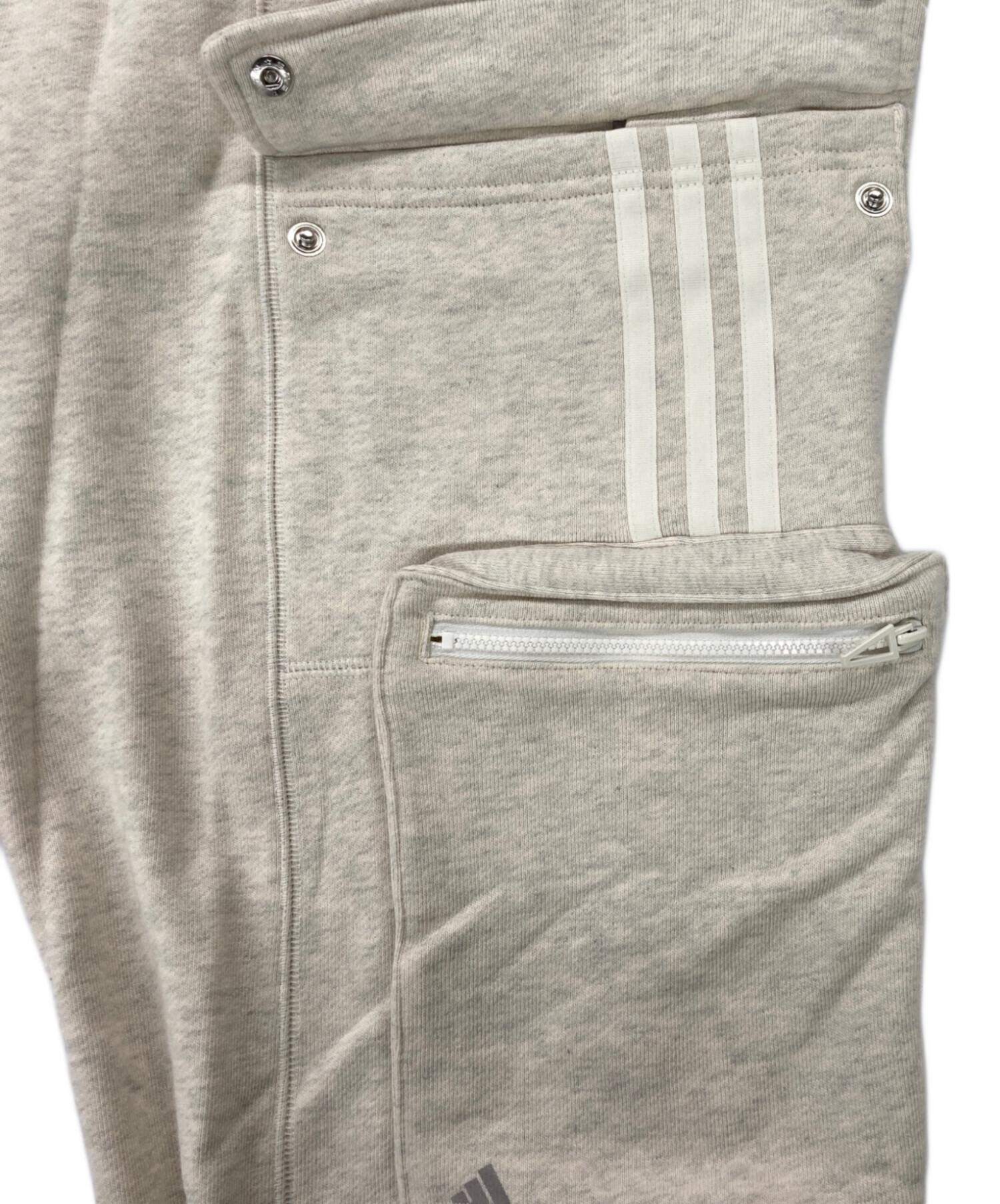 adidas (アディダス) Ivy Park Cargo Sweat Pant/カーゴスウェットパンツ グレー サイズ:L