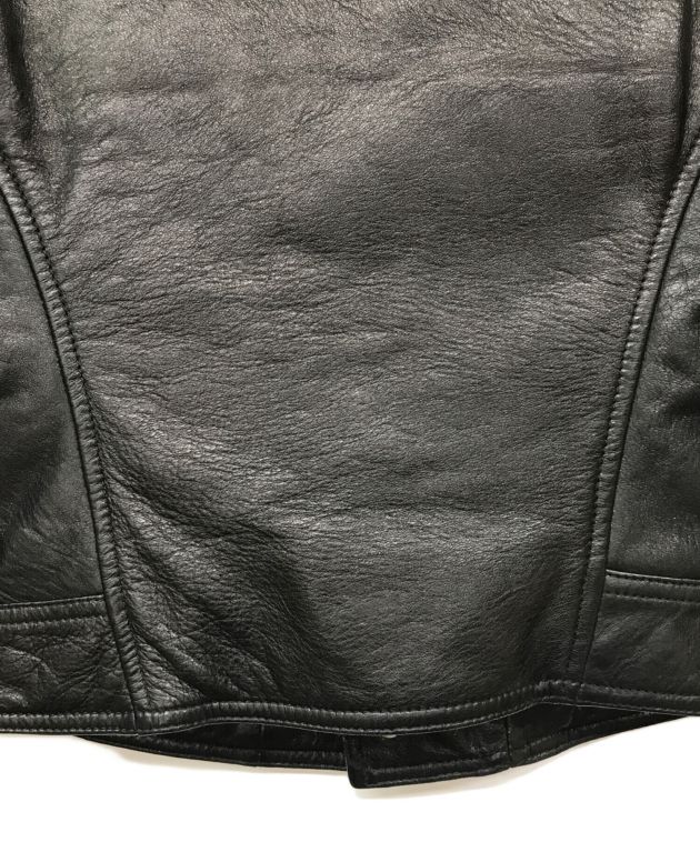 中古・古着通販】BALENCIAGA (バレンシアガ) ダブルライダースジャケット ブラック サイズ:34｜ブランド・古着通販  トレファク公式【TREFAC FASHION】スマホサイト