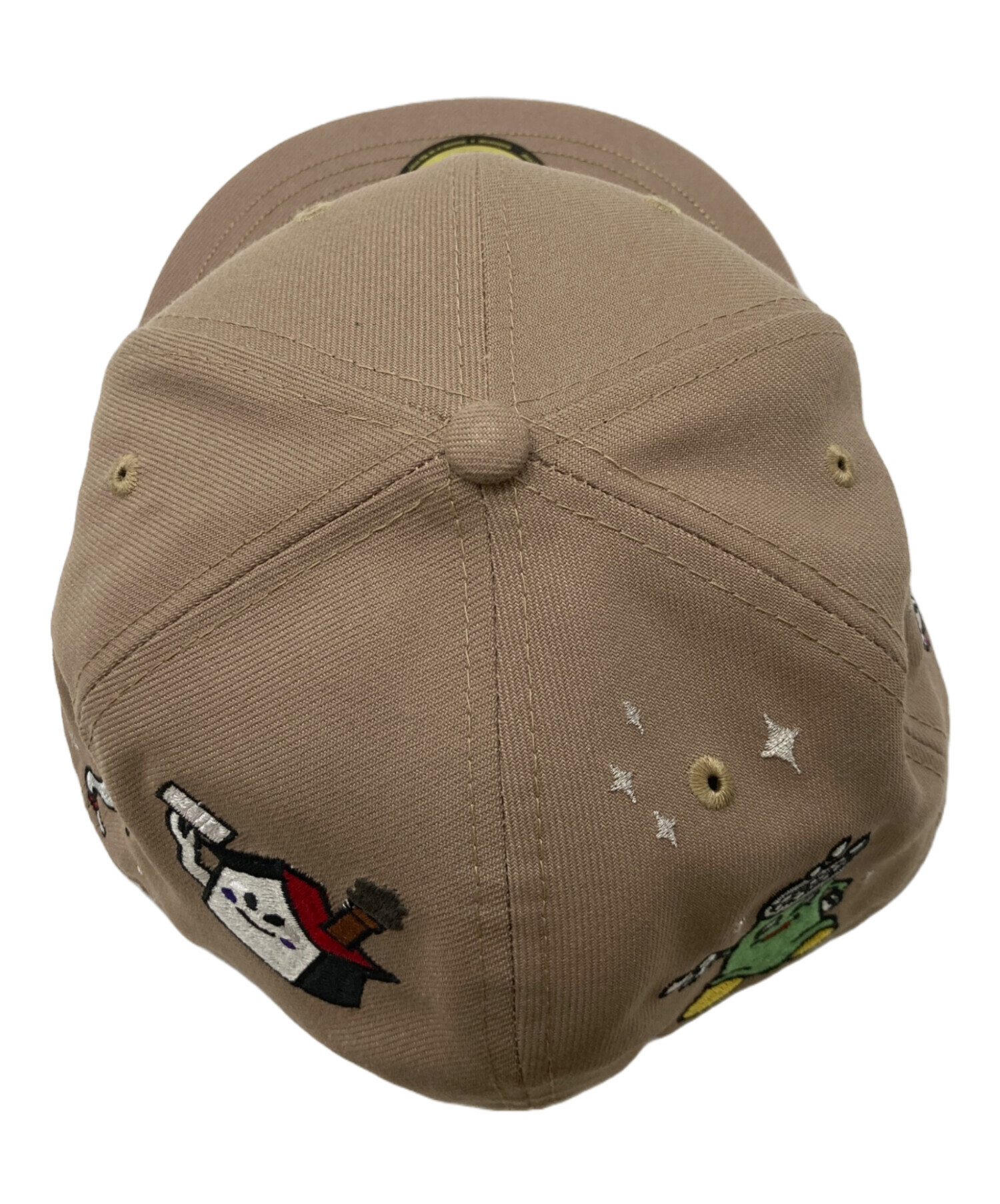 SUPREME (シュプリーム) New Era (ニューエラ) Characters S Logo New Era/キャップ ベージュ  サイズ:56.8㎝