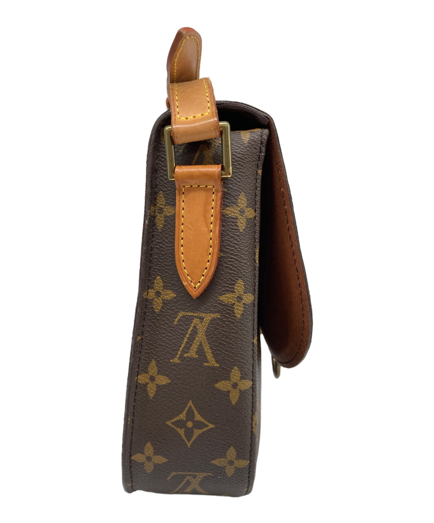 中古・古着通販】LOUIS VUITTON (ルイ ヴィトン) ショルダーバッグ/サンクルー/モノグラム ブラウン｜ブランド・古着通販  トレファク公式【TREFAC FASHION】スマホサイト