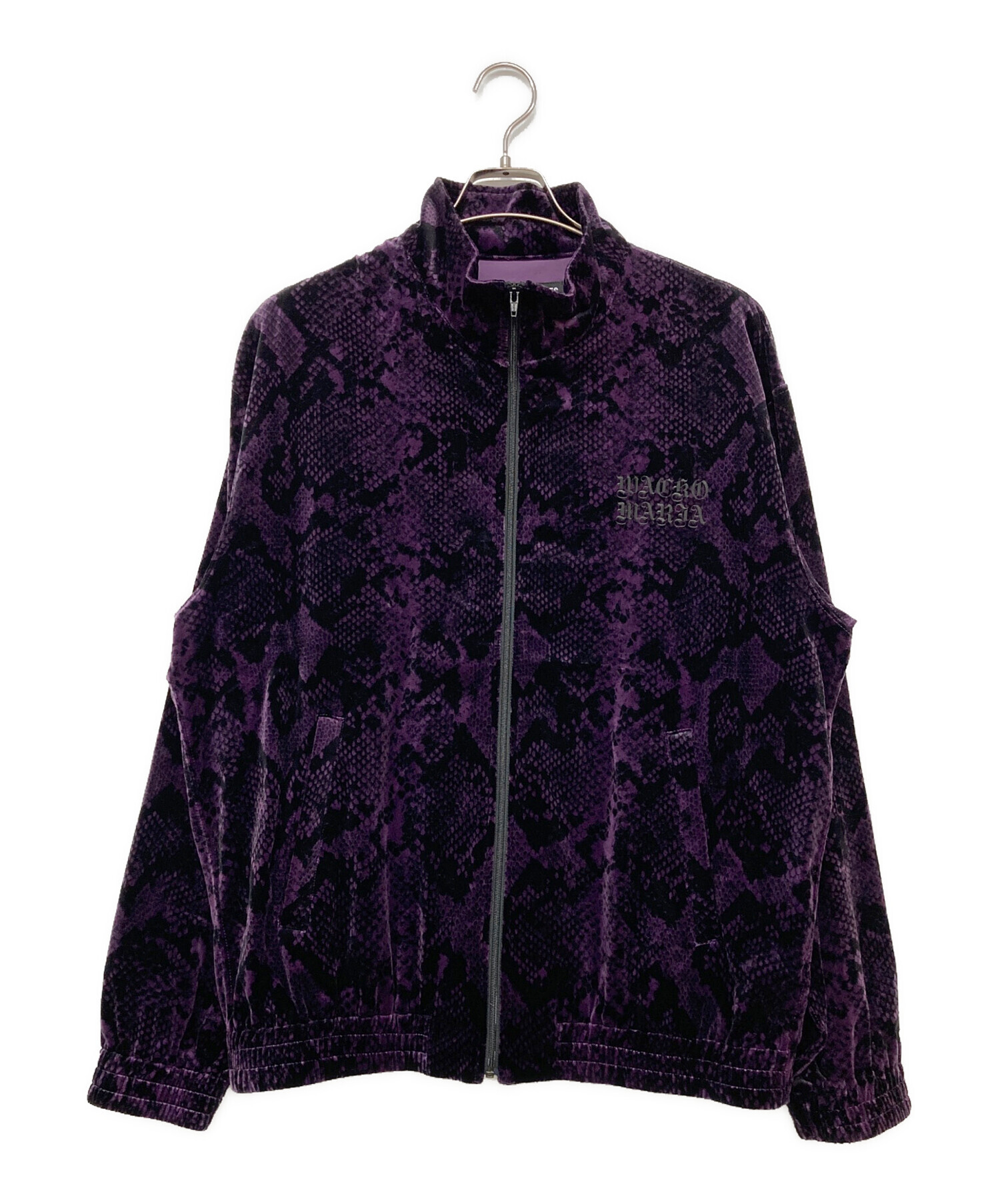 WACKO MARIA (ワコマリア) PYTHON VELVET JACKET パープル サイズ:S