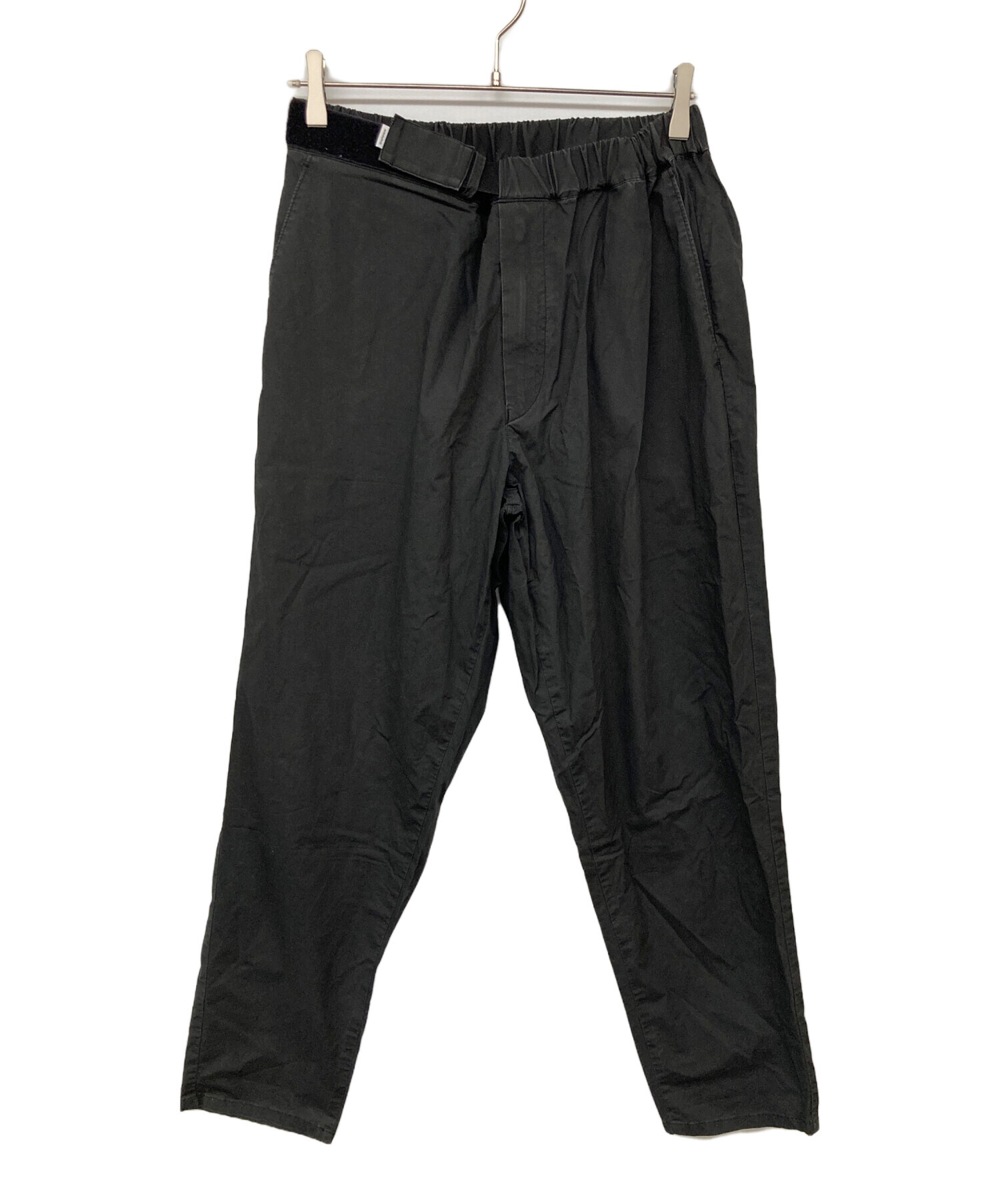 中古・古着通販】Graphpaper (グラフペーパー) STRETCH TYPEWRITER CHEF PANTS ブラック  サイズ:F｜ブランド・古着通販 トレファク公式【TREFAC FASHION】スマホサイト