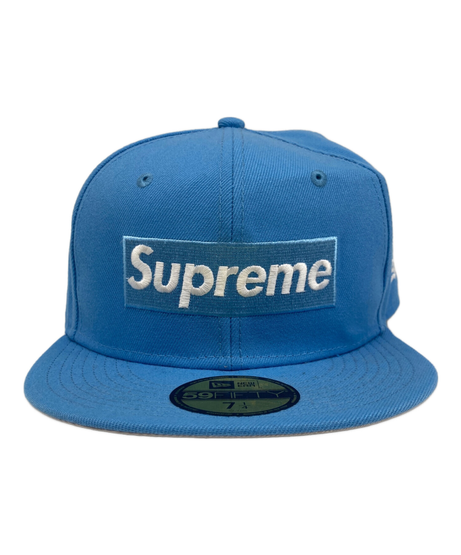 中古・古着通販】SUPREME (シュプリーム) New Era (ニューエラ) 27-Time Champions Box Logo/キャップ  スカイブルー サイズ:7 1/4 57.7cm｜ブランド・古着通販 トレファク公式【TREFAC FASHION】スマホサイト