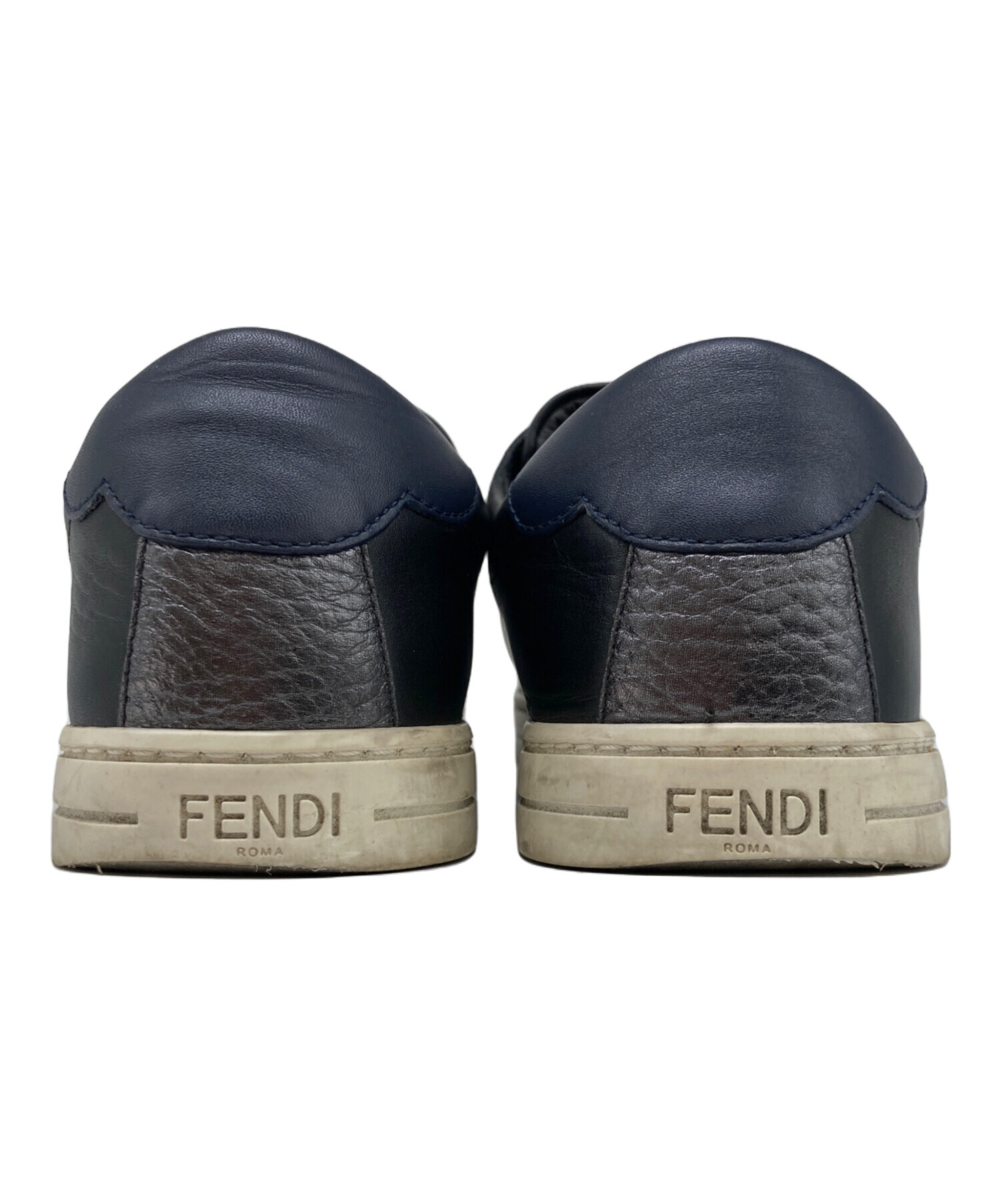 中古・古着通販】FENDI (フェンディ) スリッポン ブラック サイズ:37 2/1｜ブランド・古着通販 トレファク公式【TREFAC  FASHION】スマホサイト