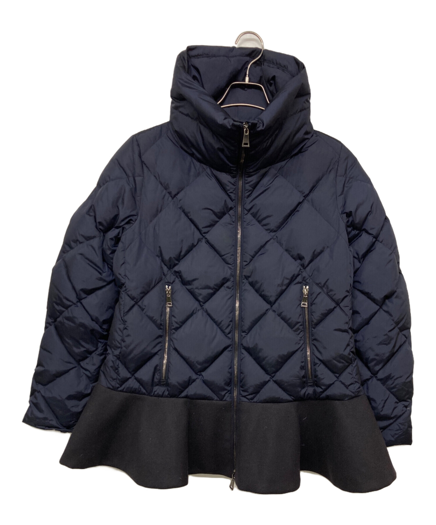 中古・古着通販】MONCLER (モンクレール) ダウンジャケット ネイビー サイズ:1｜ブランド・古着通販 トレファク公式【TREFAC  FASHION】スマホサイト