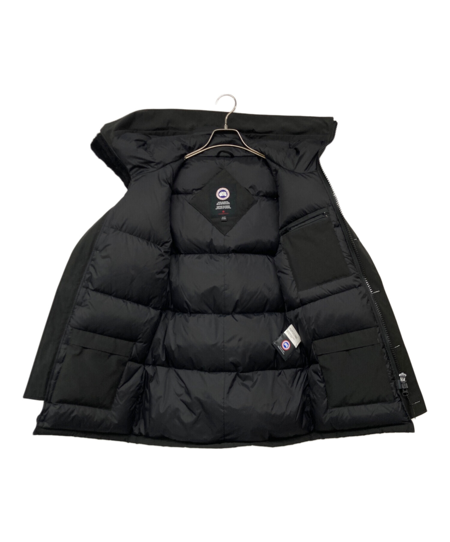 中古・古着通販】CANADA GOOSE (カナダグース) JASPER PARKA ブラック サイズ:XS｜ブランド・古着通販  トレファク公式【TREFAC FASHION】スマホサイト