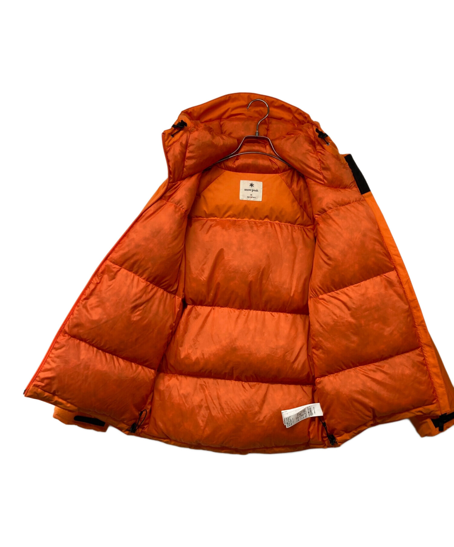 中古・古着通販】Snow peak (スノーピーク) 2L Lightweight Down Jacket オレンジ サイズ:M  未使用品｜ブランド・古着通販 トレファク公式【TREFAC FASHION】スマホサイト