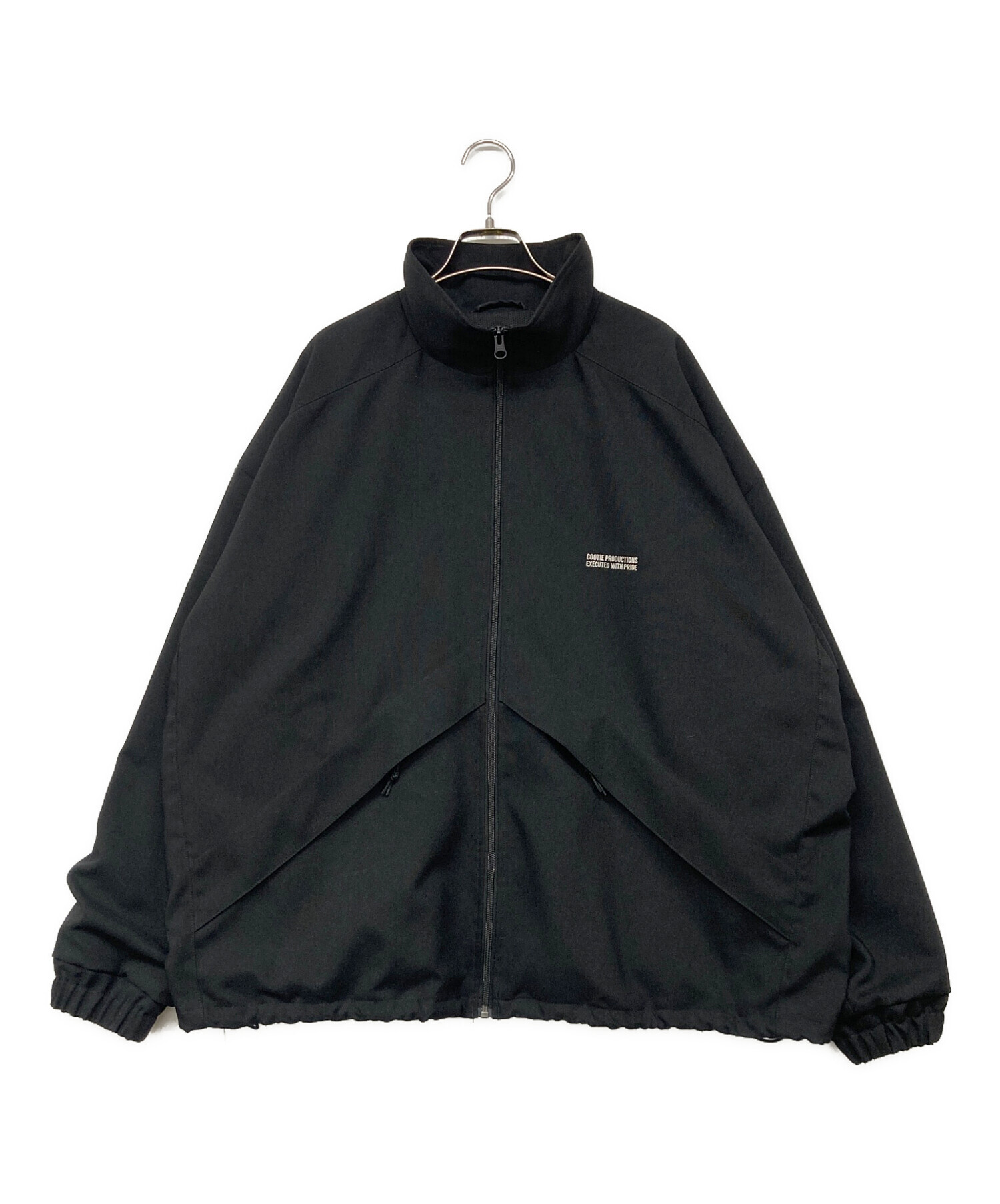 COOTIE PRODUCTIONS (クーティープロダクツ) Polyester OX Raza Track Jacket ブラック サイズ:L