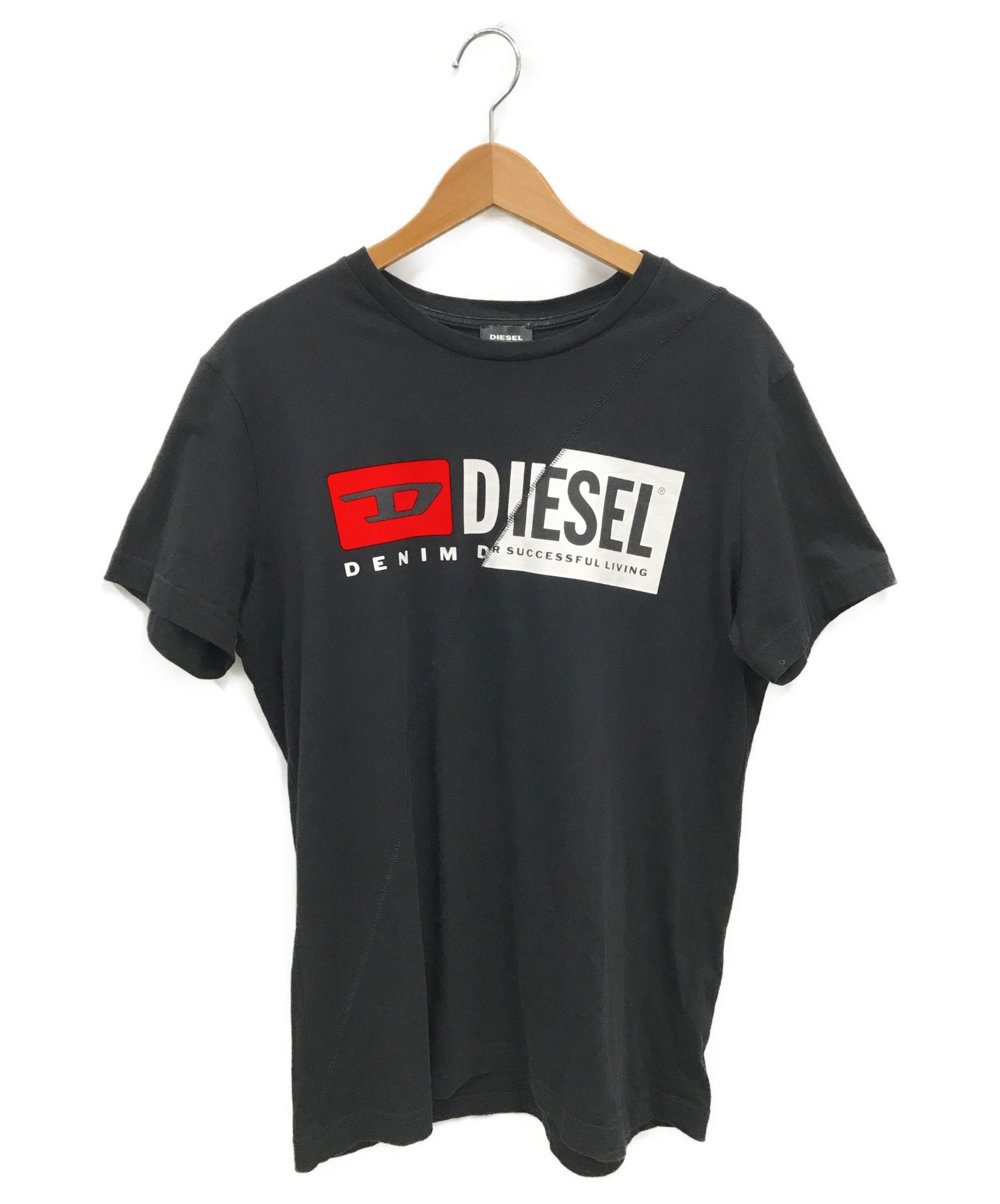 DIESEL (ディーゼル) NEWロゴTシャツ ブラック サイズ:L 20SS