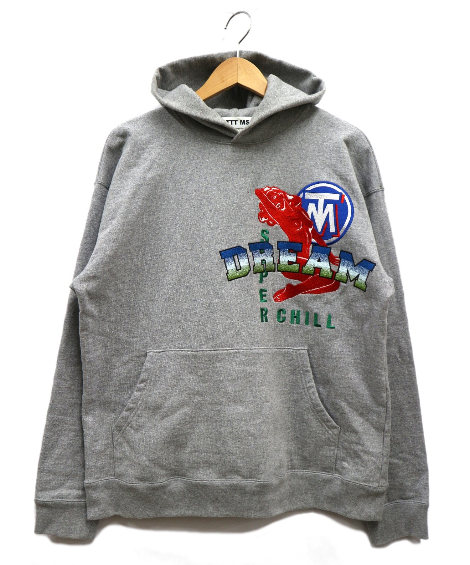 TTT MSW logo hoodie gray Mサイズ-