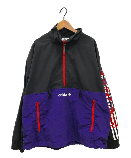 中古・古着通販】adidas (アディダス) ハーフジップ ウインド