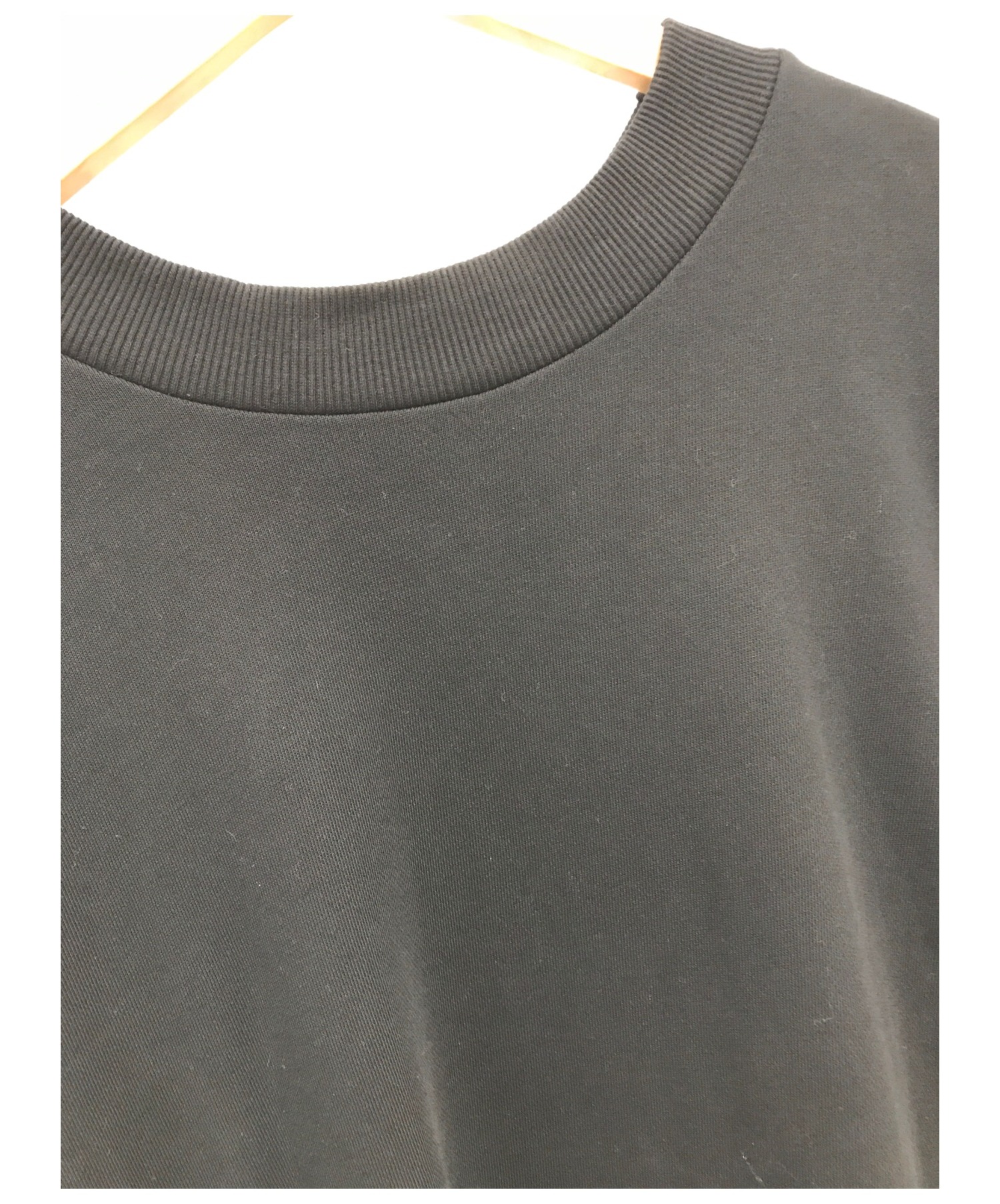 ANTON LISIN (アントンリシン) デザイナープリントスウェットシャツ ブラック サイズ:M SWEATSHIRT DESIGNER PRINT