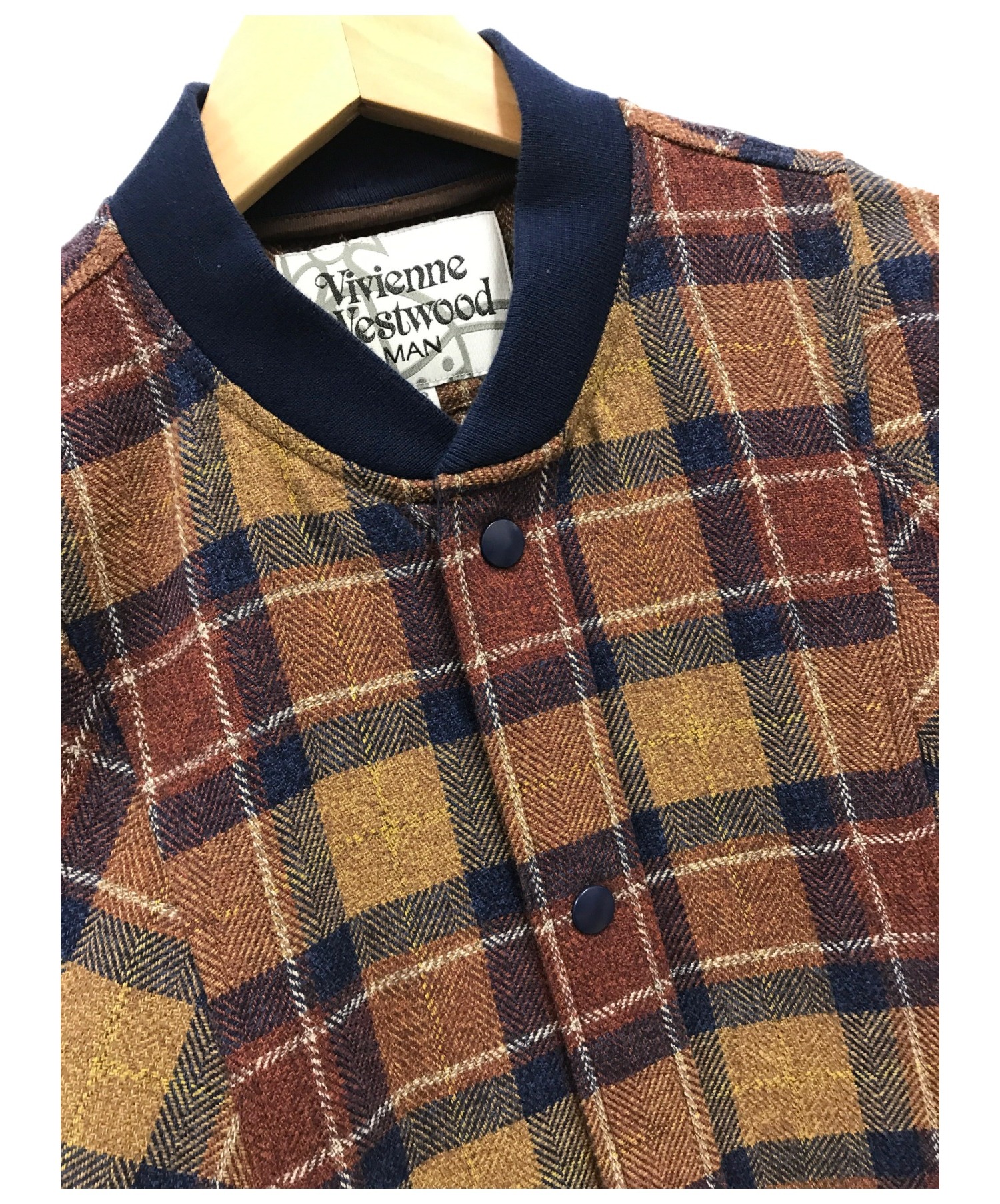 Vivienne Westwood man (ヴィヴィアン ウェストウッド マン) PIERPOINT BLOUSON ブラウン サイズ:48